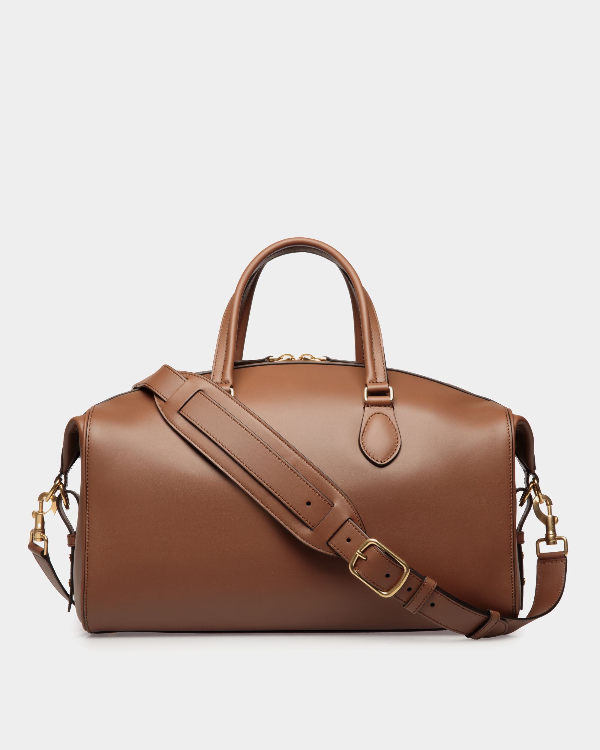 Beckett Weekender in Brown Leather - Men's - Bally - 03