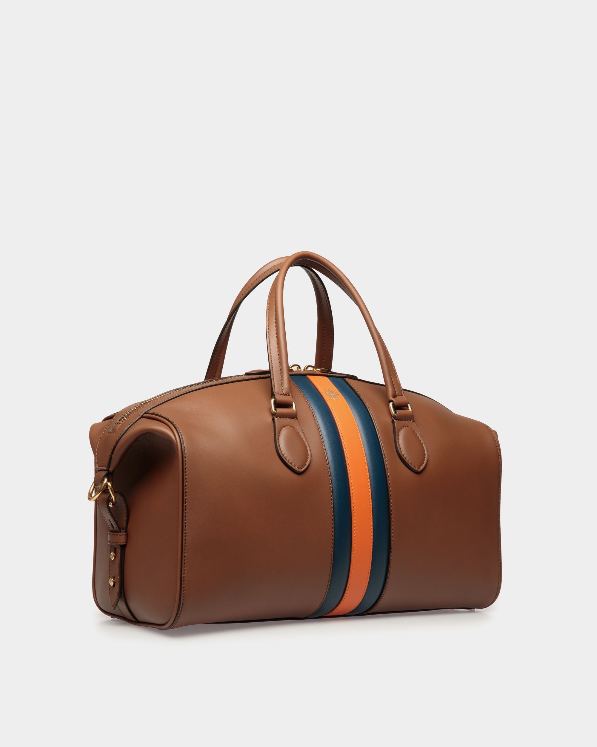Beckett Weekender in Brown Leather - Men's - Bally - 04