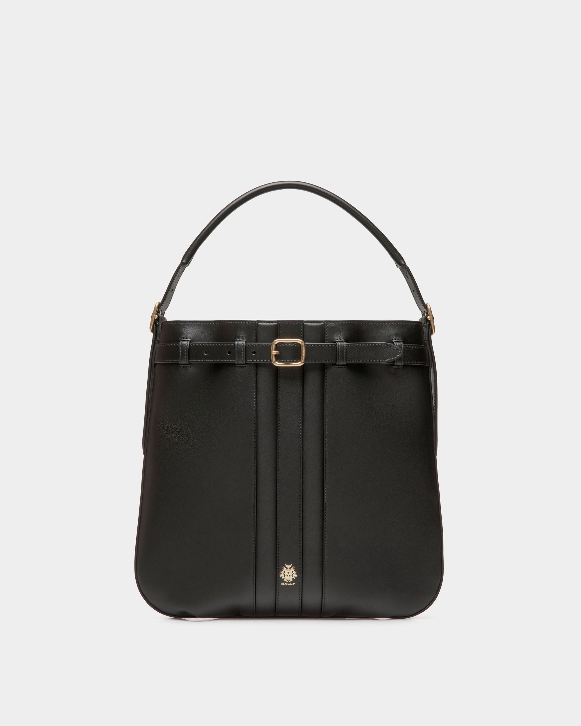 Beckett Crossbody Bag In Black Leather - Men's - Bally - 01