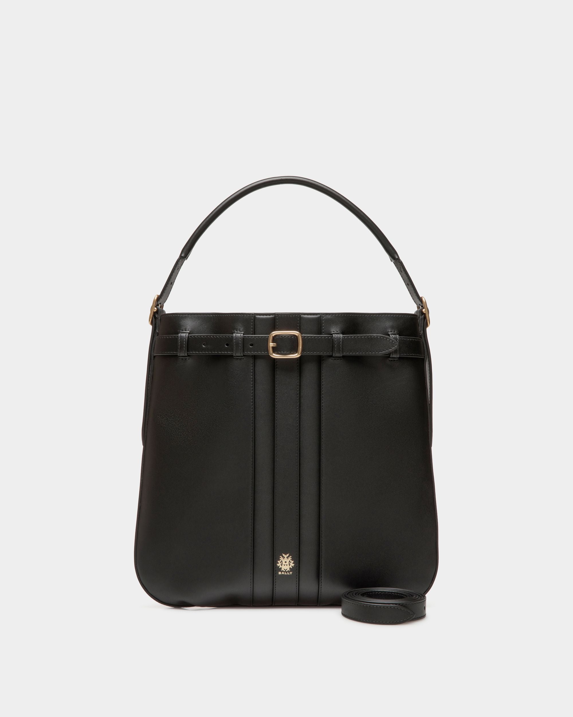 Beckett Crossbody Bag In Black Leather - Men's - Bally - 07