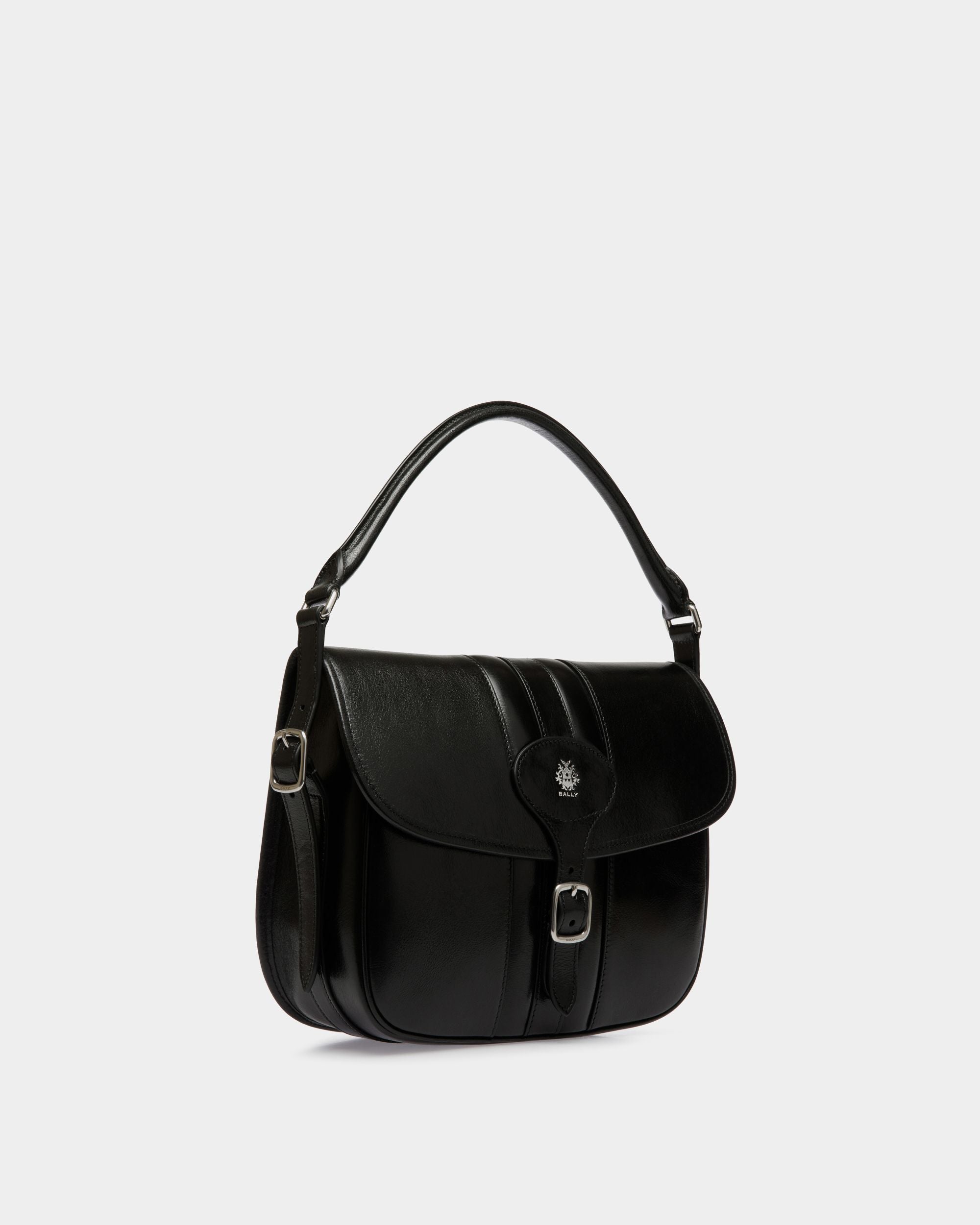 Beckett Crossbody Bag In Black Leather - Men's - Bally - 04