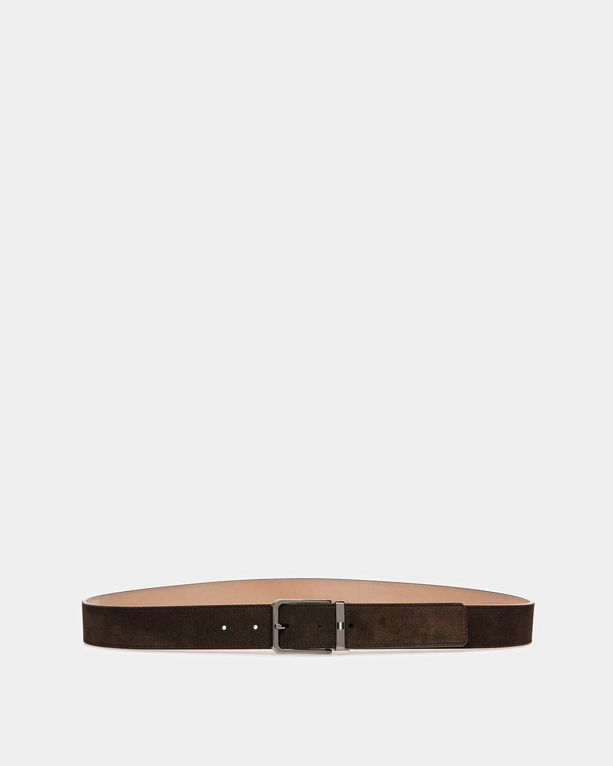 Arkin Leather 35Mm Belt In Brown - Men's - Bally - 01