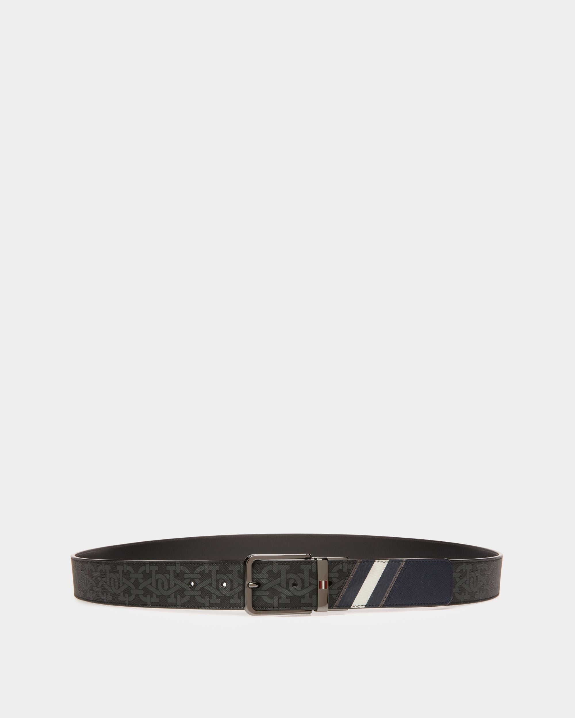 Arkin Tpu 35Mm Belt In Grey - Men's - Bally - 01