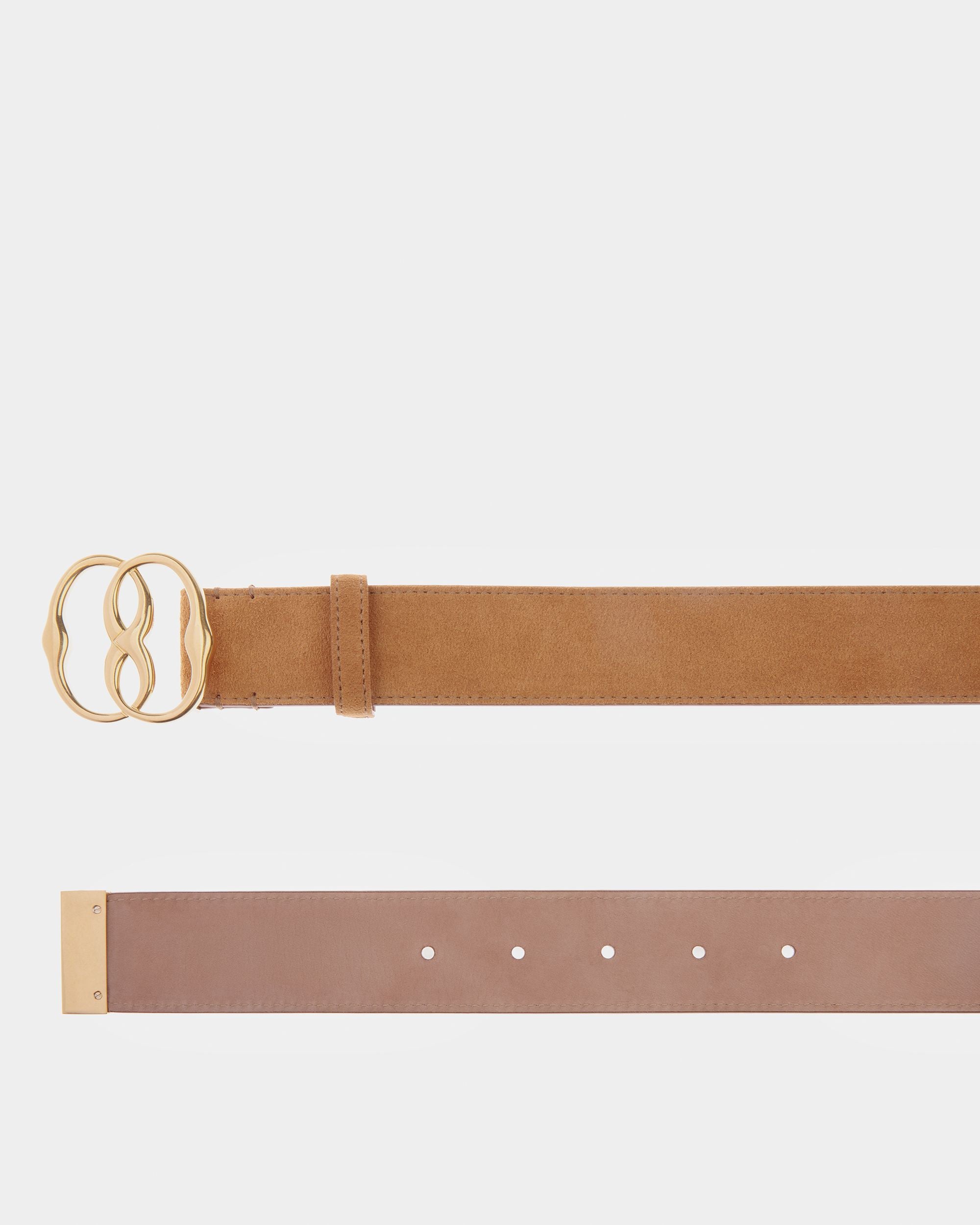 Emblem Leather 35Mm Belt - Men's - Bally - 02