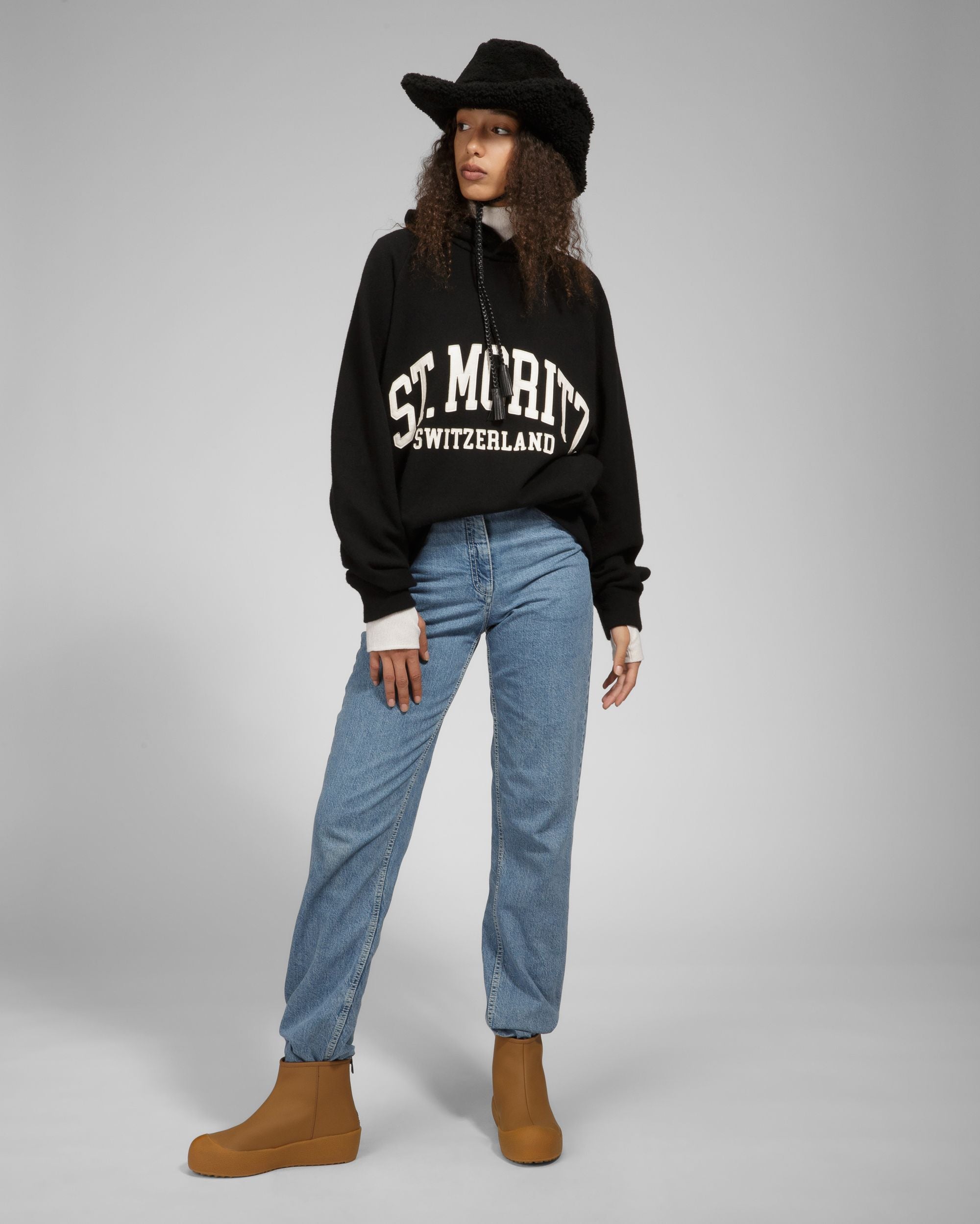 St Moritz Hoodie Cashmere Sweatshirt In Black - Men's - Bally - 05