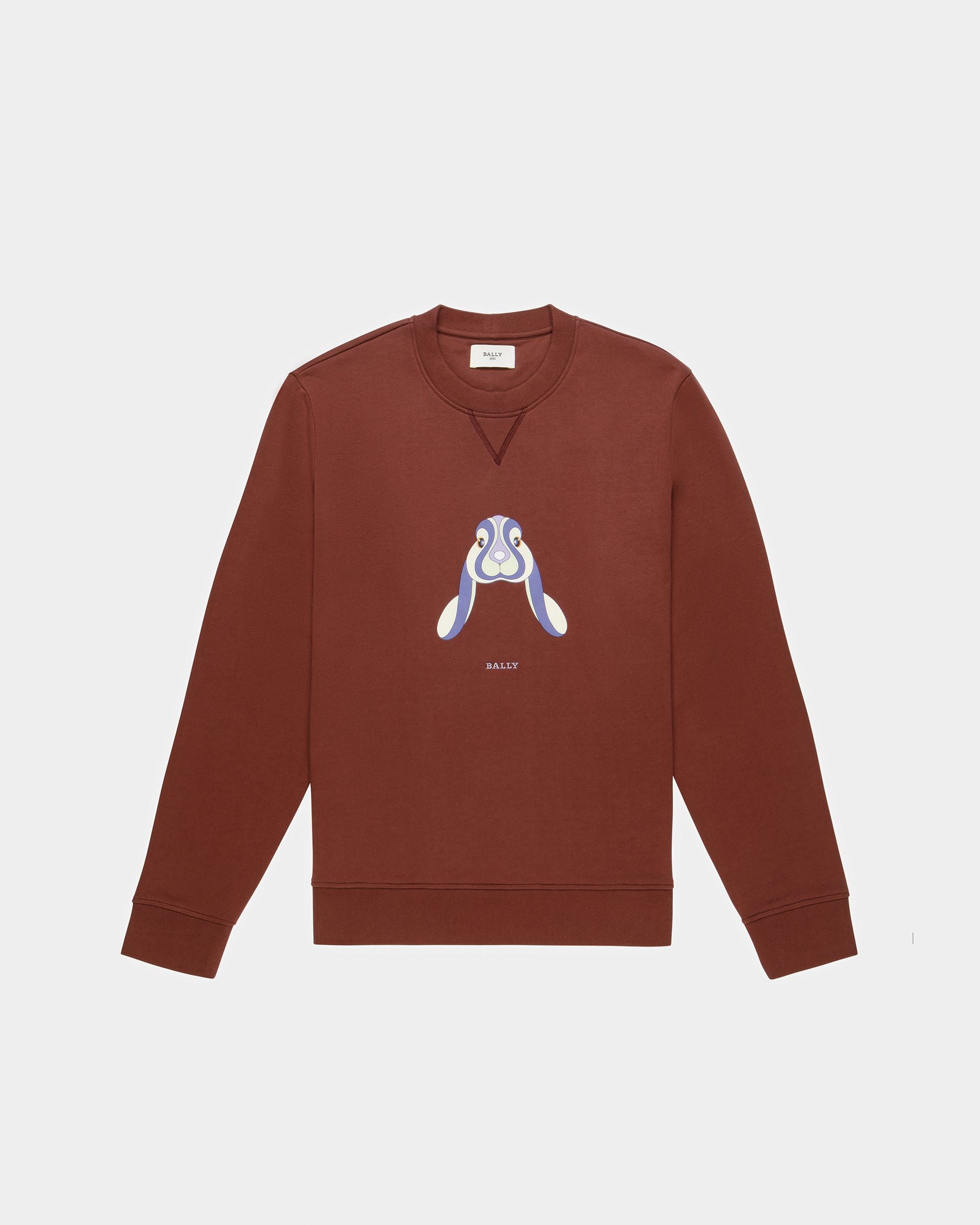 Rabbit Logo Sweatshirt - Men's - Bally - 05