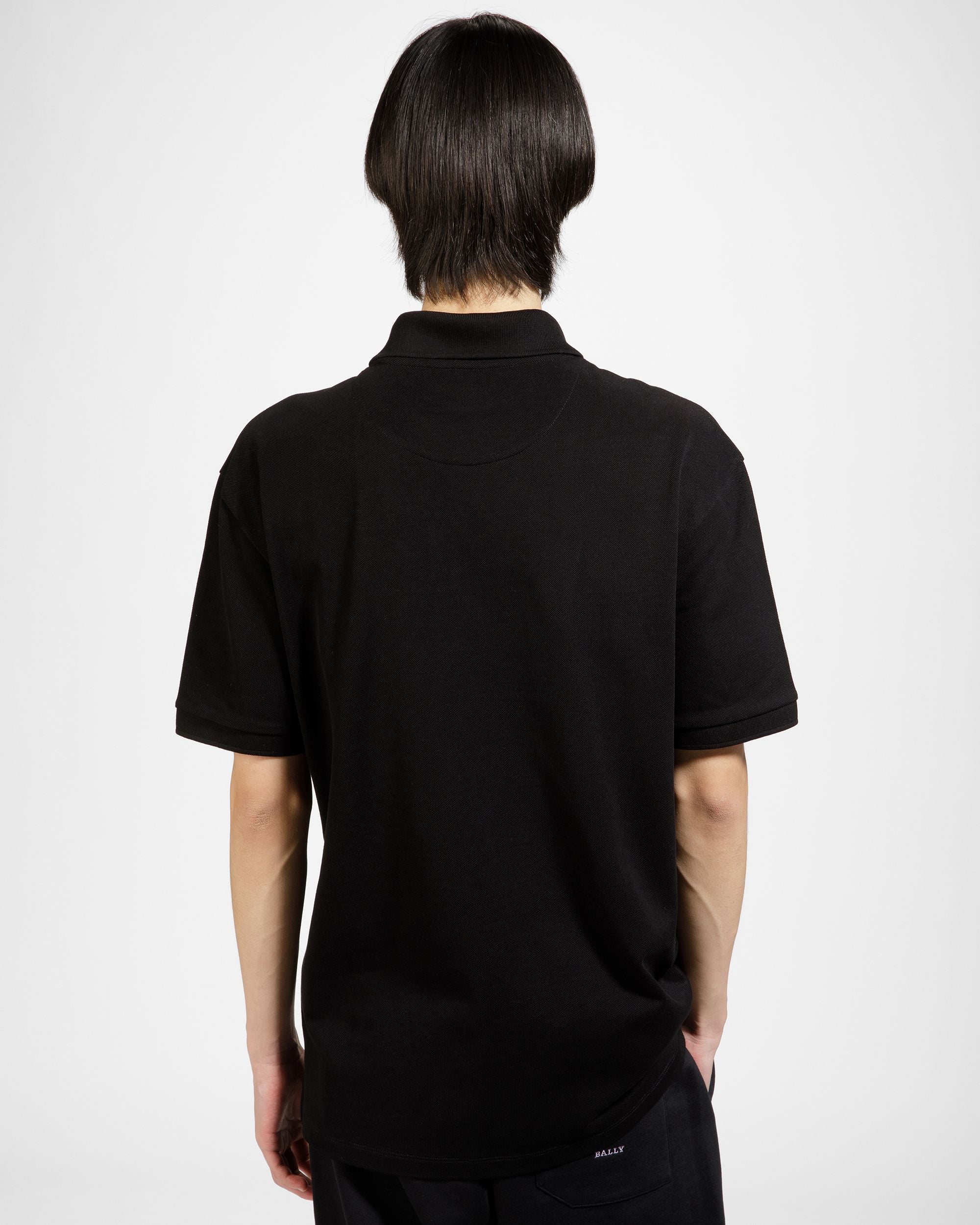 Rabbit Logo Polo Shirt - Men's - Bally - 02