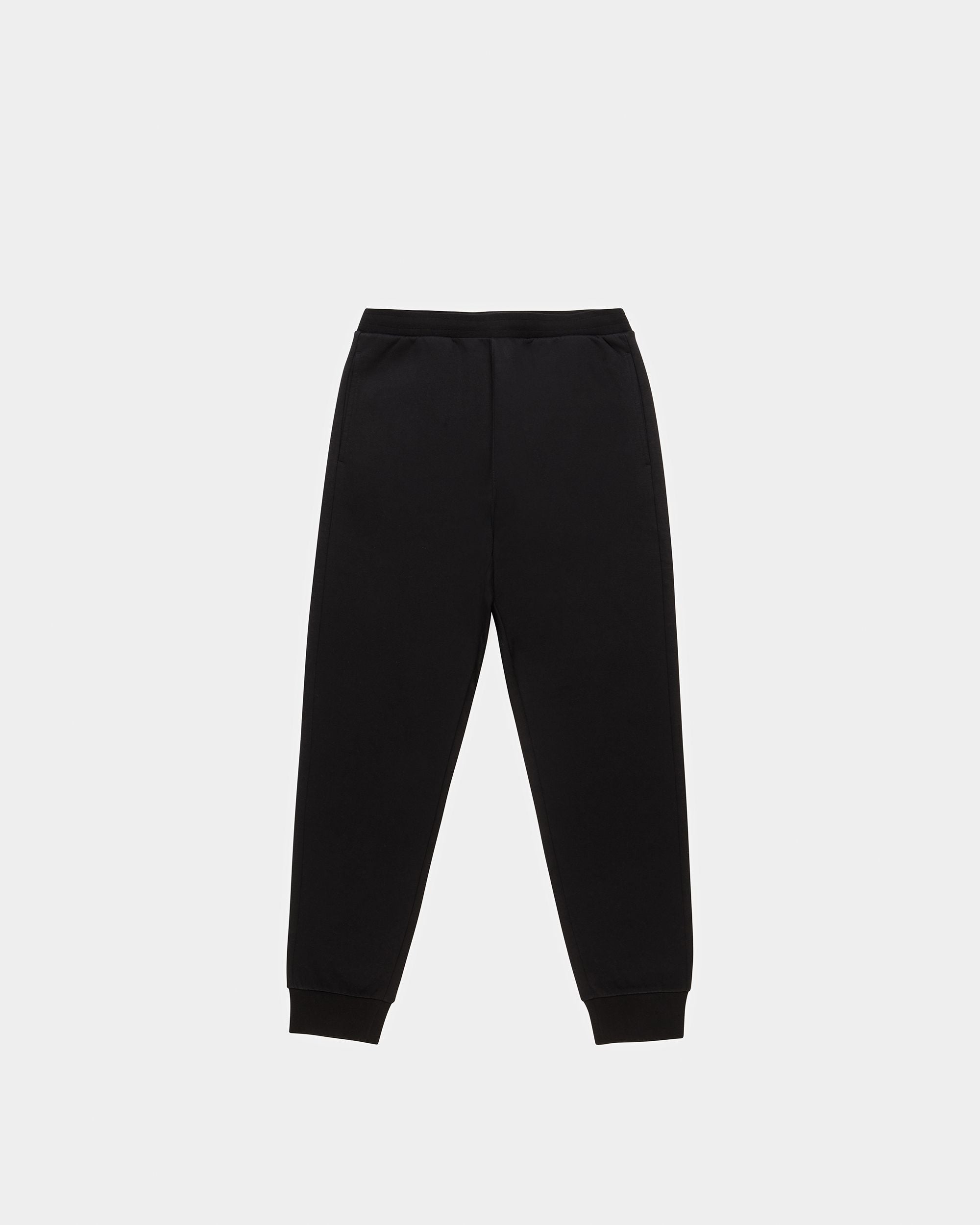 Rabbit Logo Sweatpants Cotton Blend Pants In Black - Men's - Bally - 05