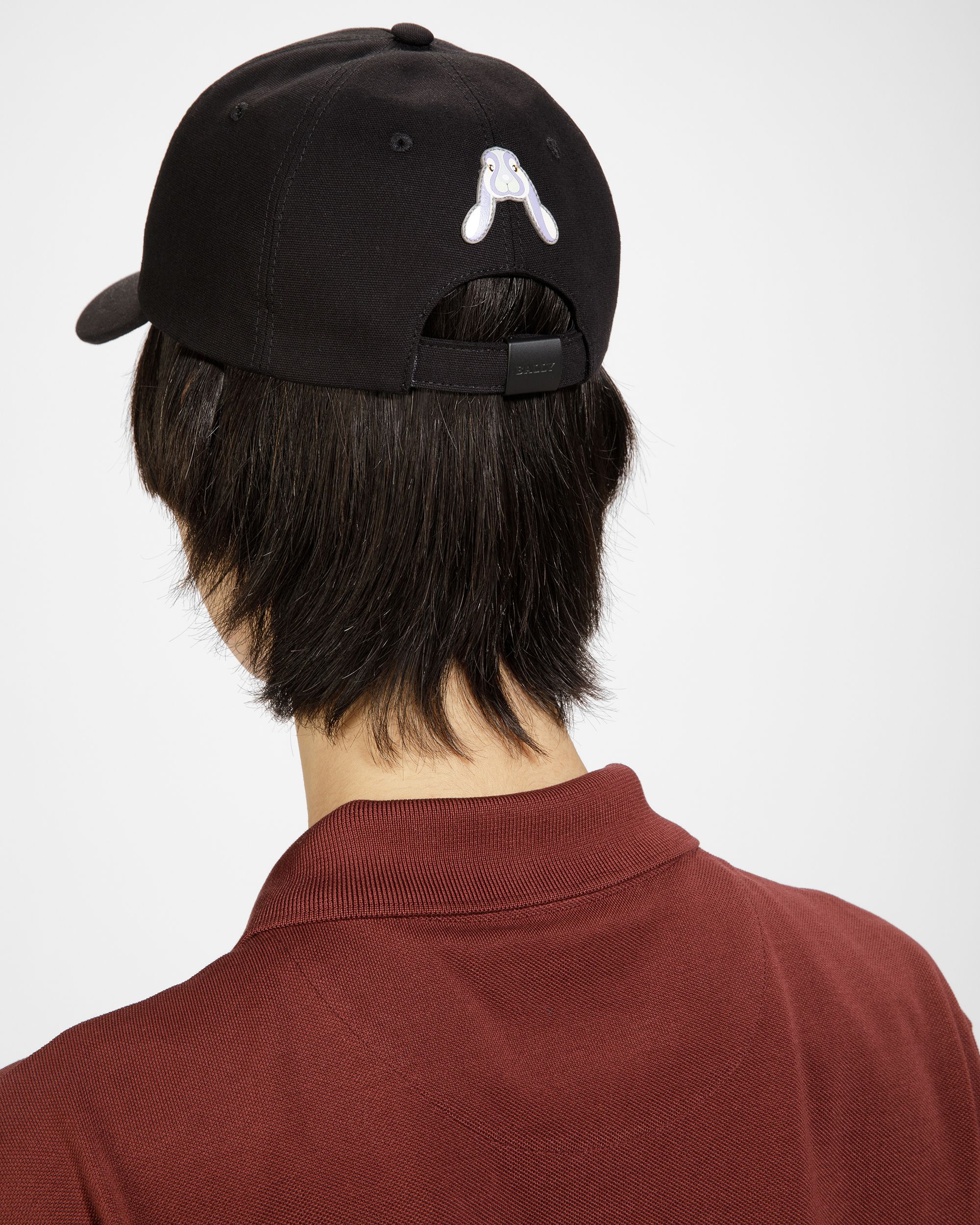Embroidered Bally Logo Baseball Cap - Men's - Bally - 05