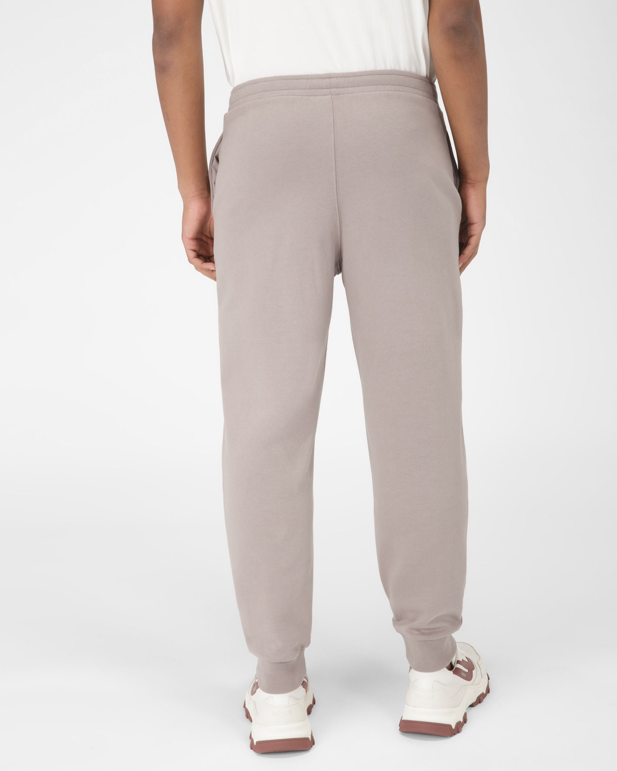Organic Cotton Trousers In Grey - Men's - Bally - 03