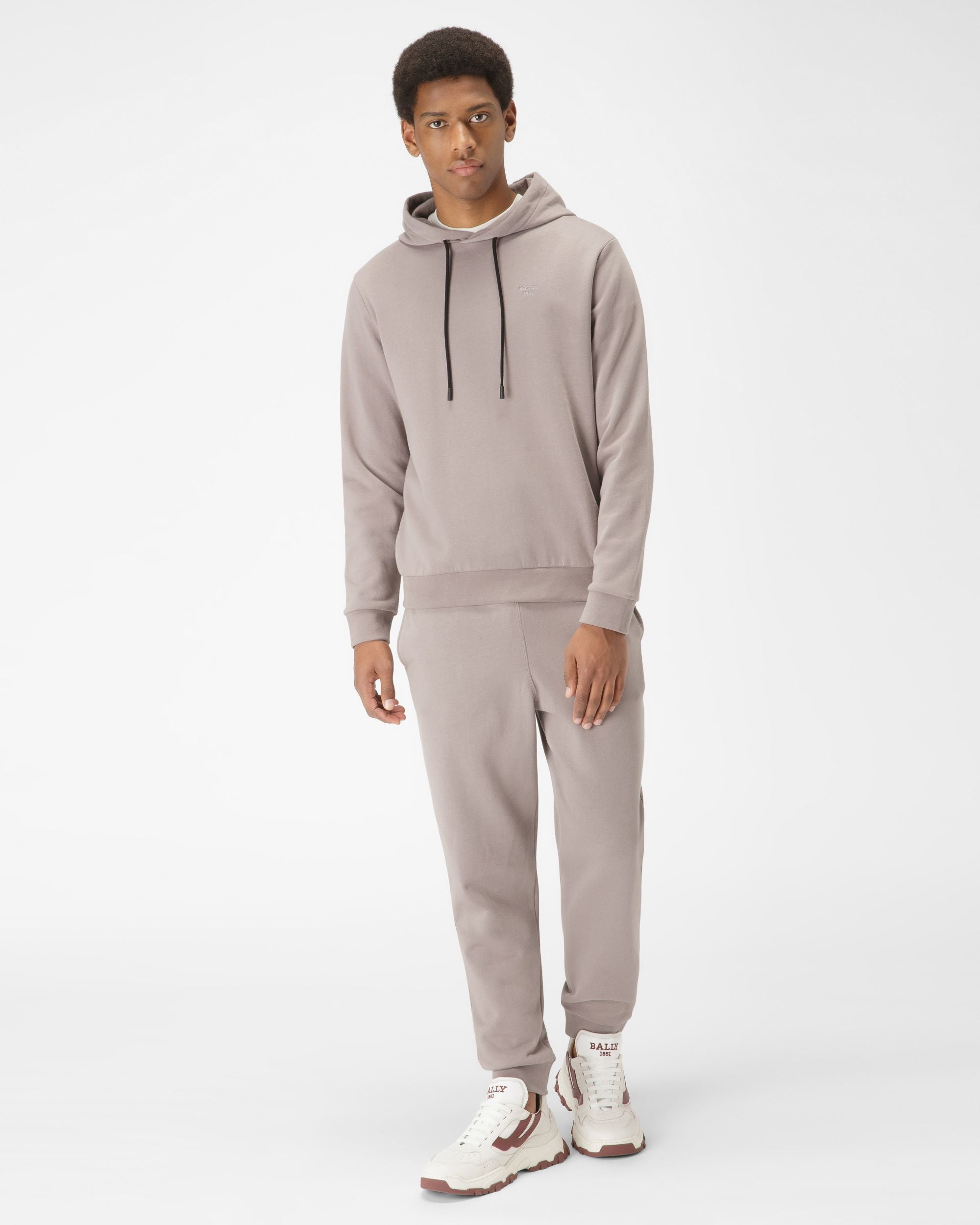 Organic Cotton Trousers In Grey - Men's - Bally - 05