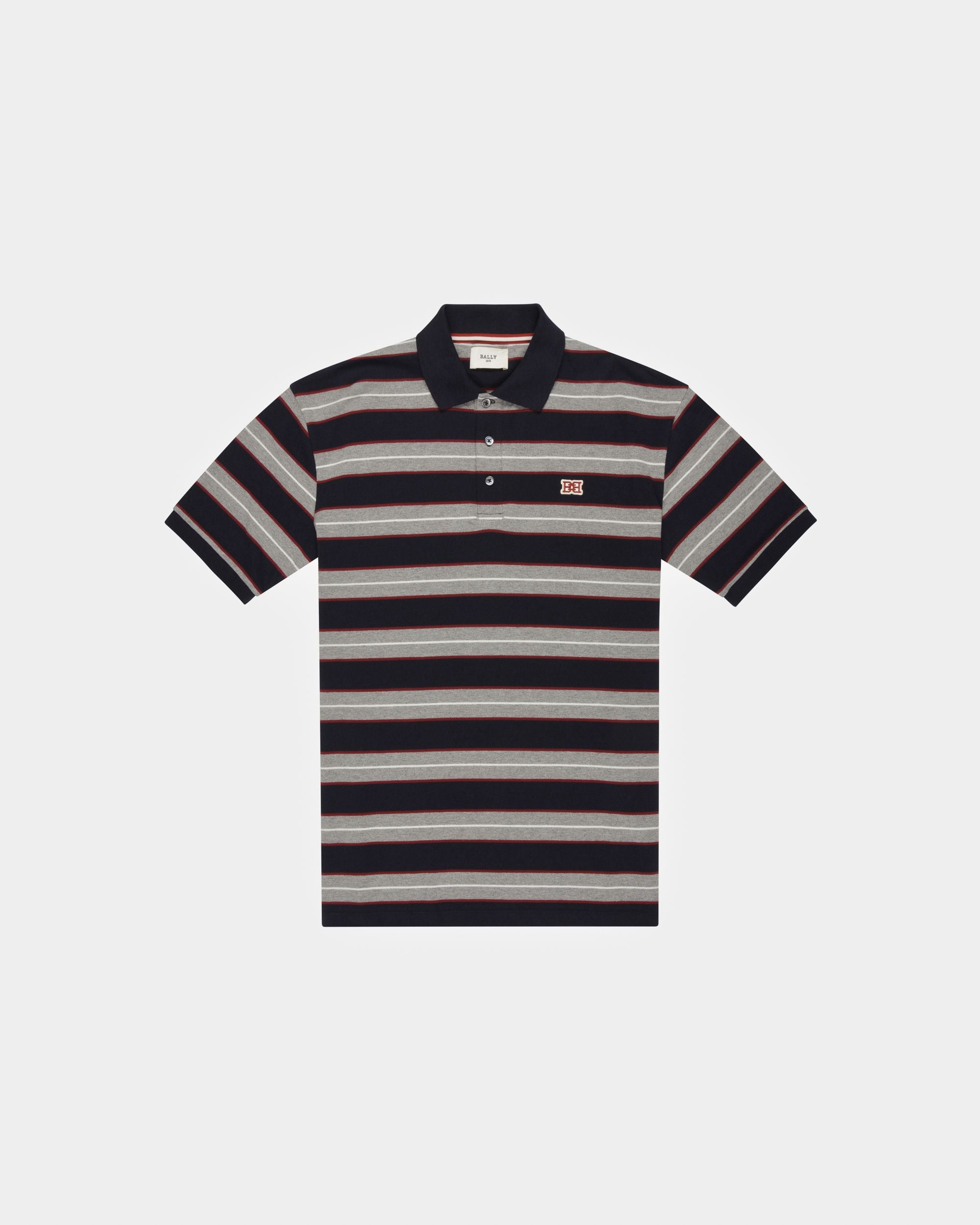 Striped Polo - Men's - Bally - 01