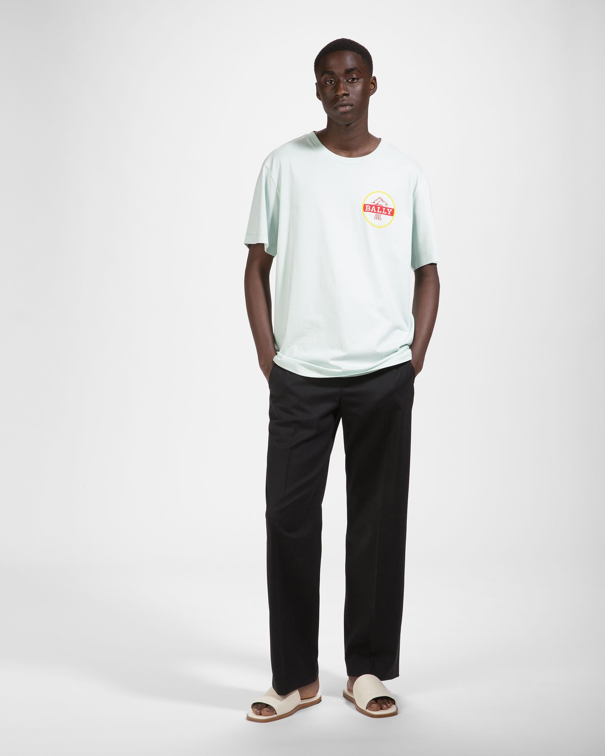 Heritage Logo T-Shirt - Men's - Bally - 01