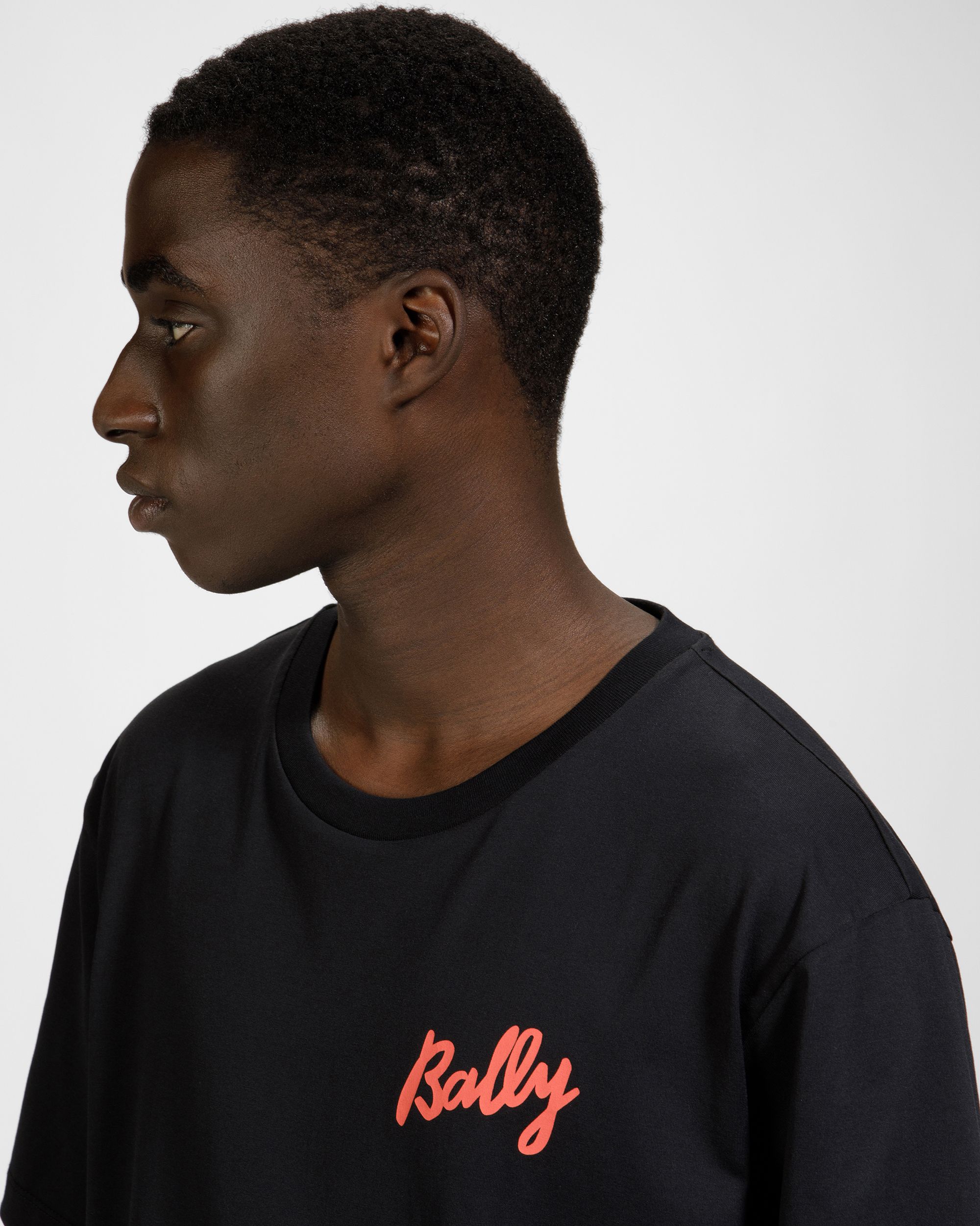 Cotton T-Shirt - Men's - Bally - 04