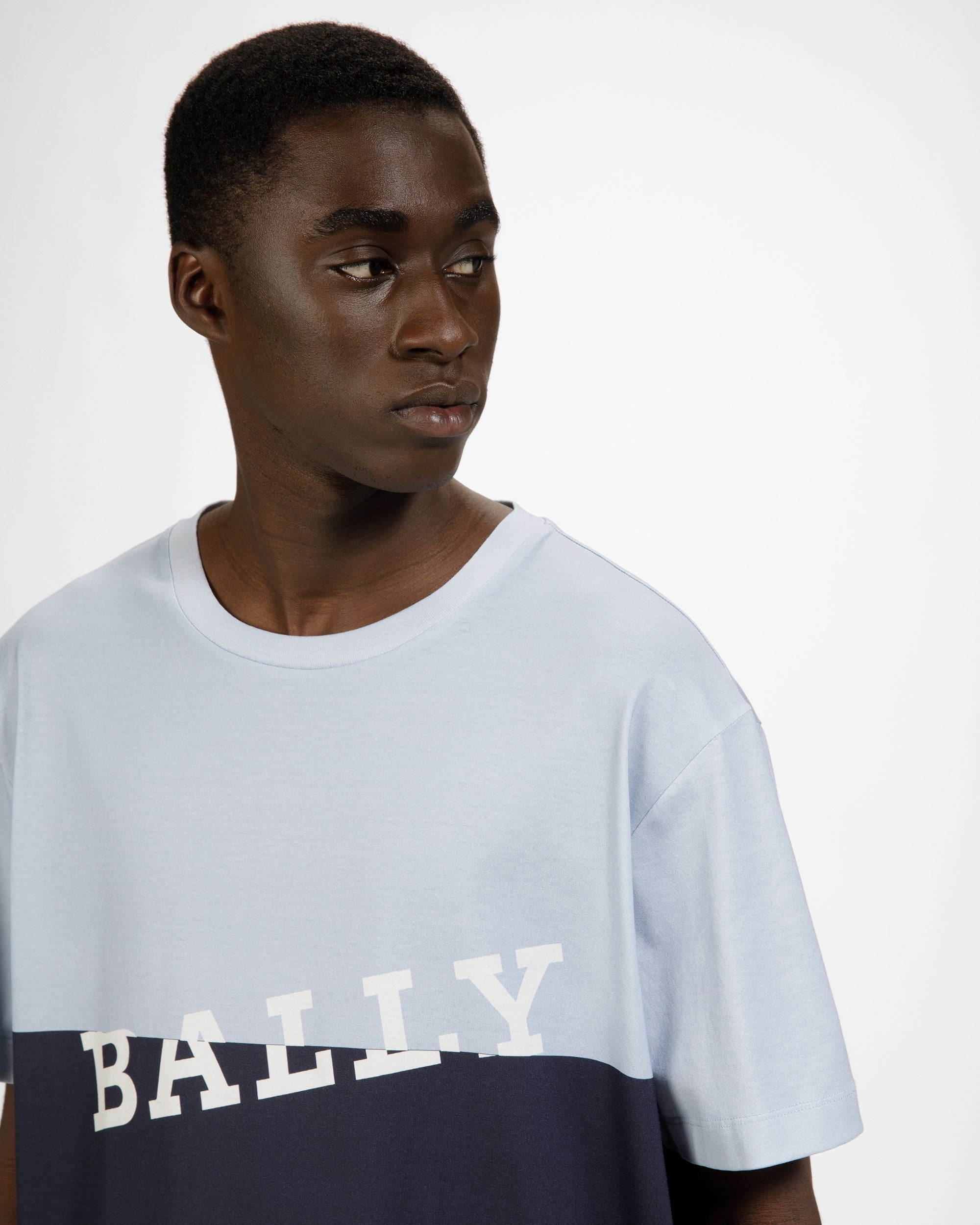 Cotton T-Shirt - Men's - Bally - 04