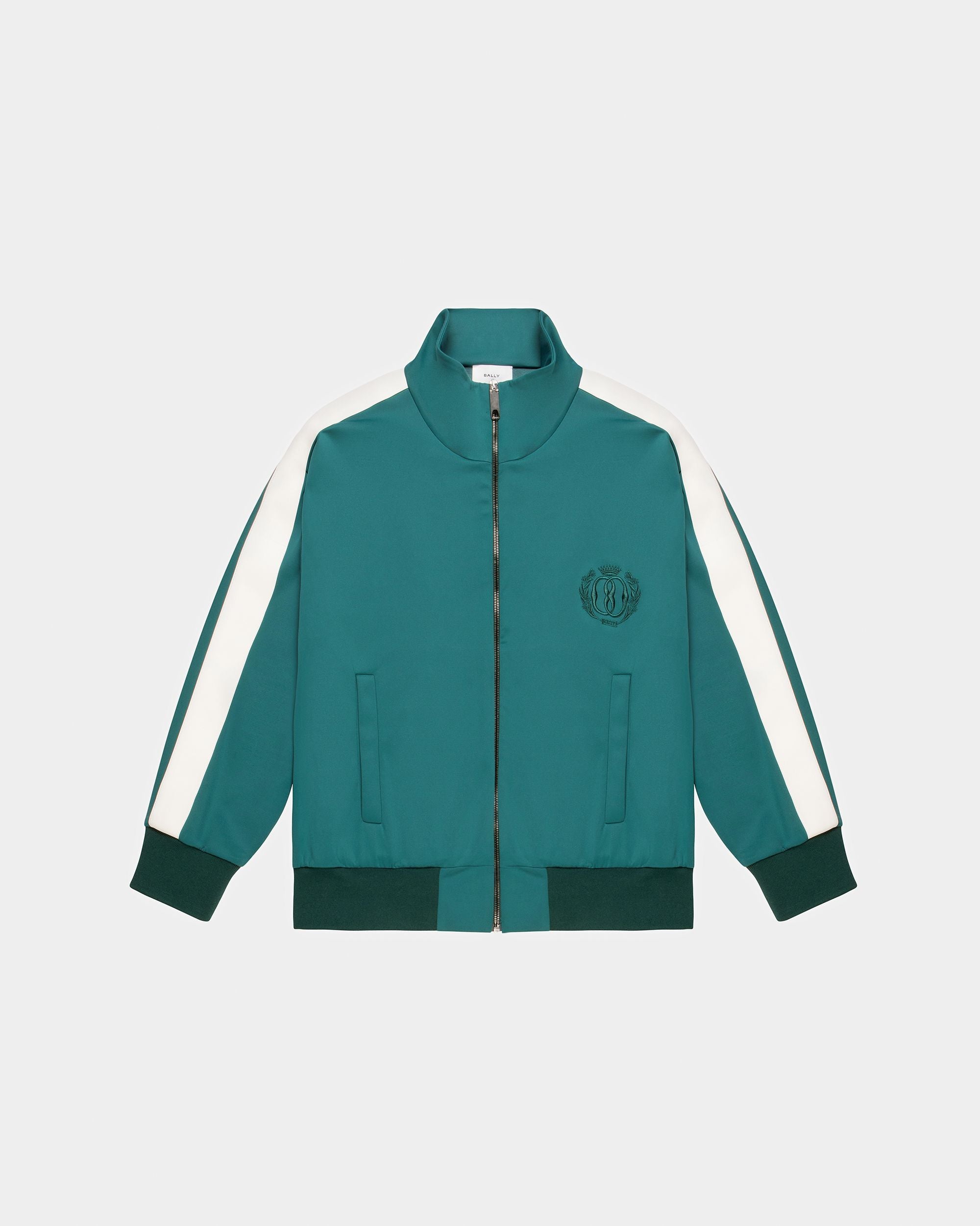 Sports Jacket In Green Cotton Mix - Men's - Bally - 01