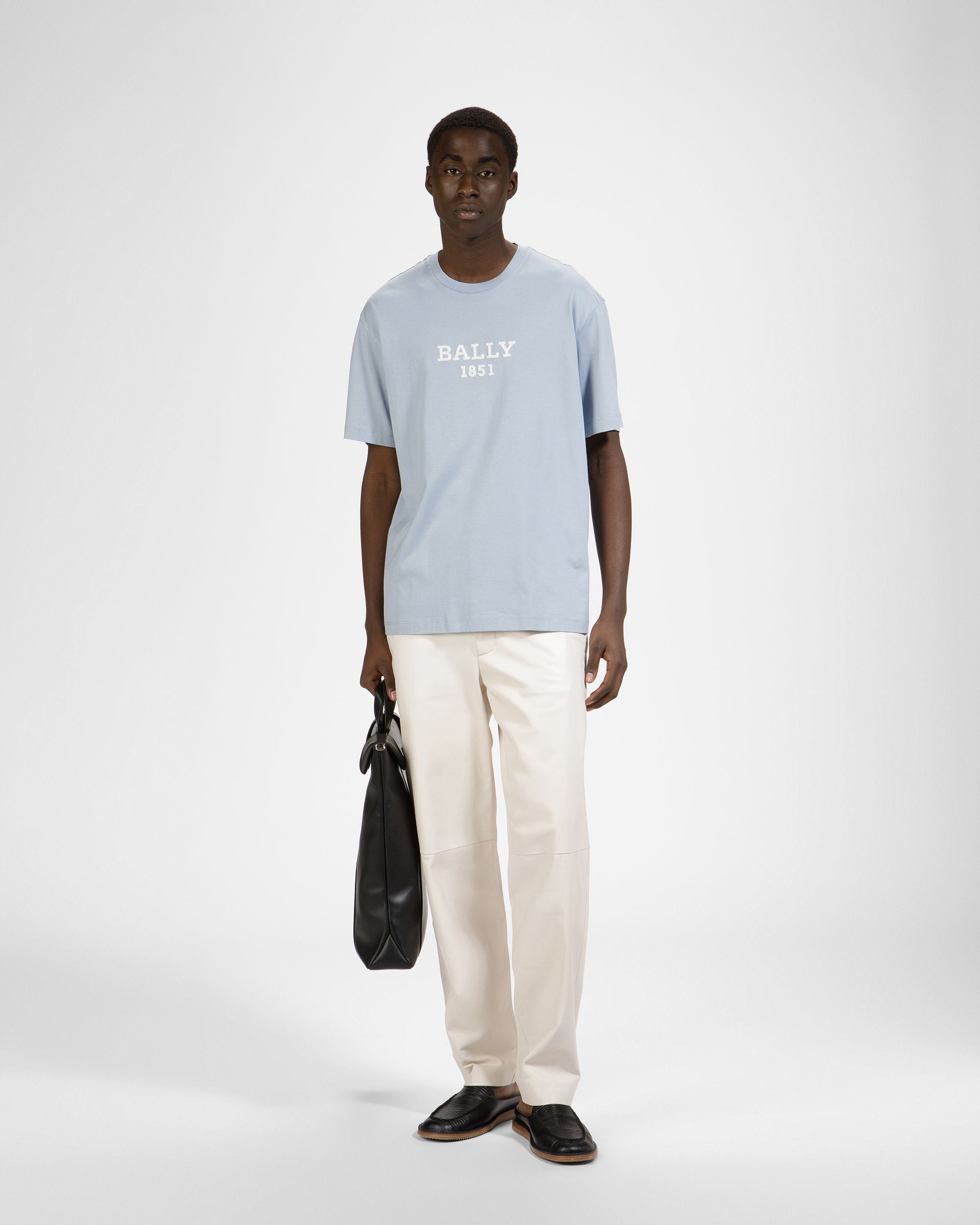 Cotton T-Shirt - Men's - Bally - 02