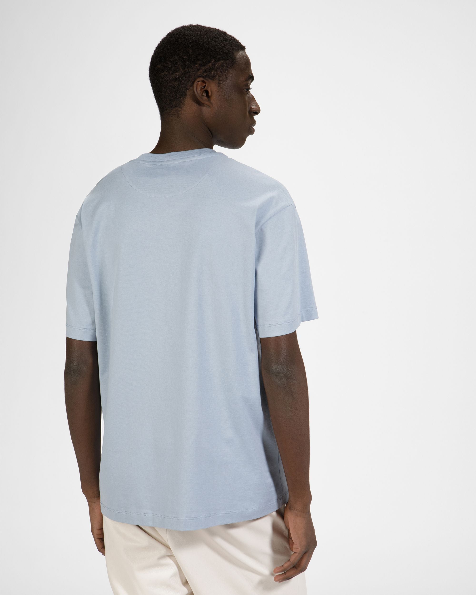 Cotton T-Shirt - Men's - Bally - 05