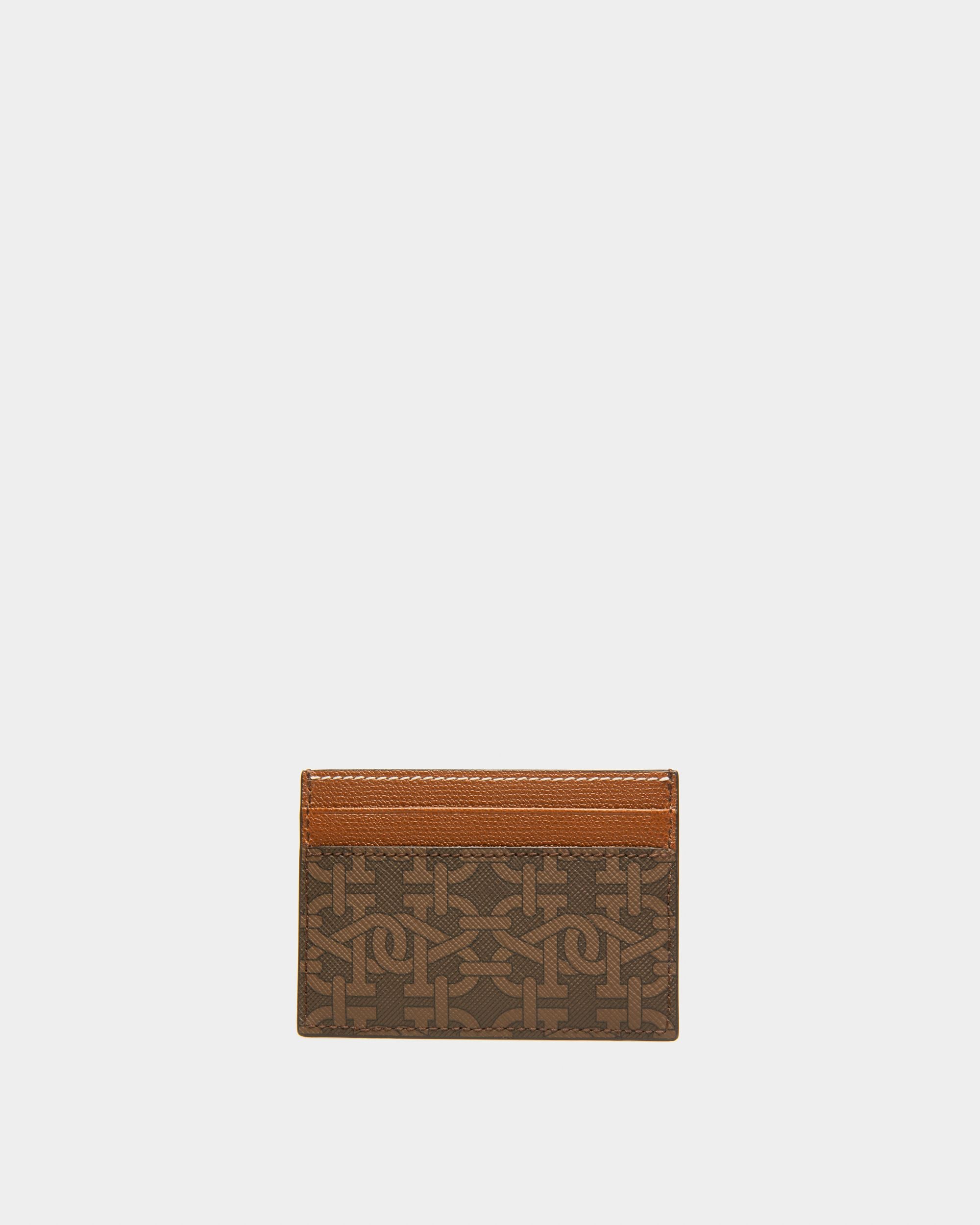 Bhar Tpu Card Holder In Brown - Men's - Bally - 02