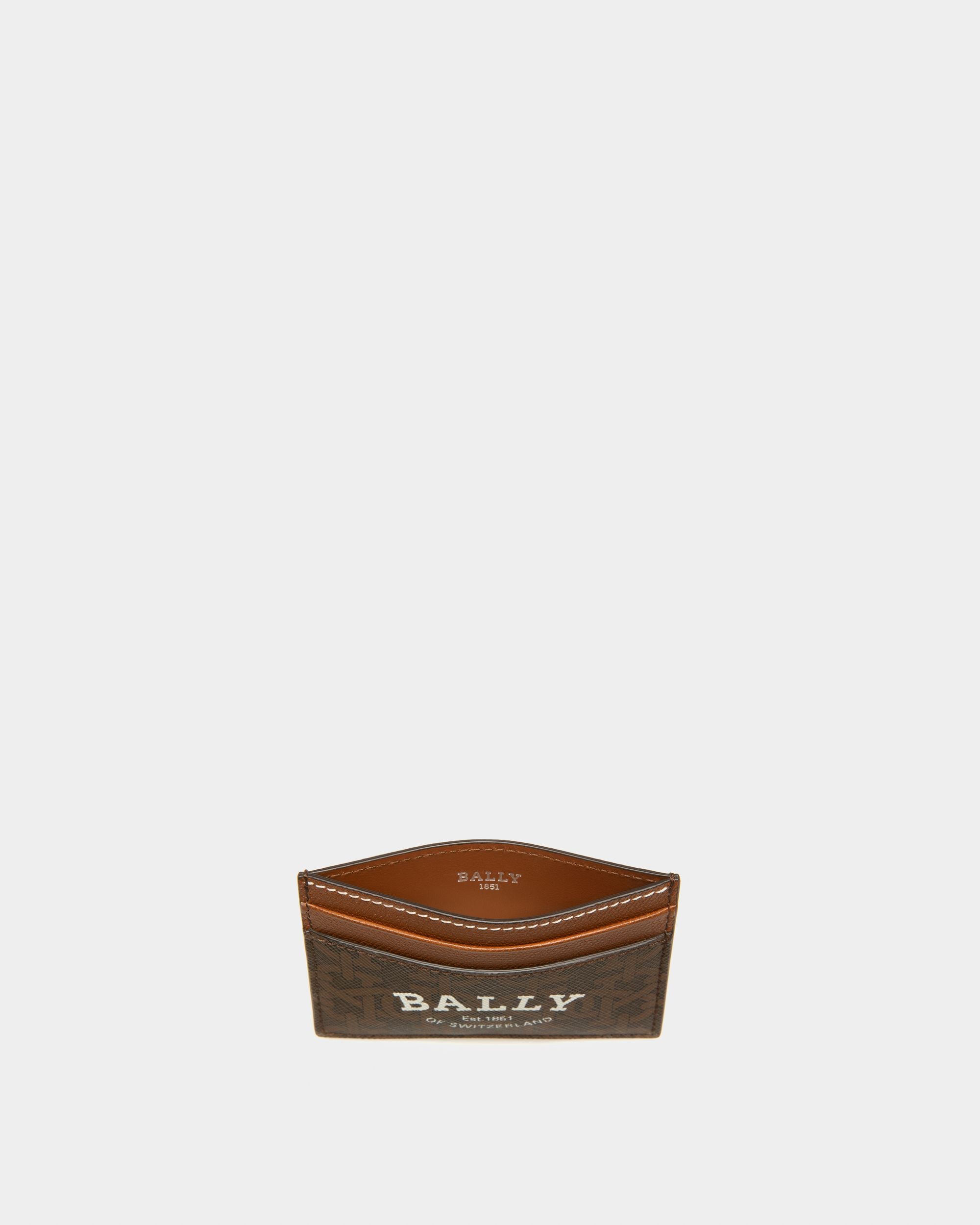 Bhar Tpu Card Holder In Brown - Men's - Bally - 03
