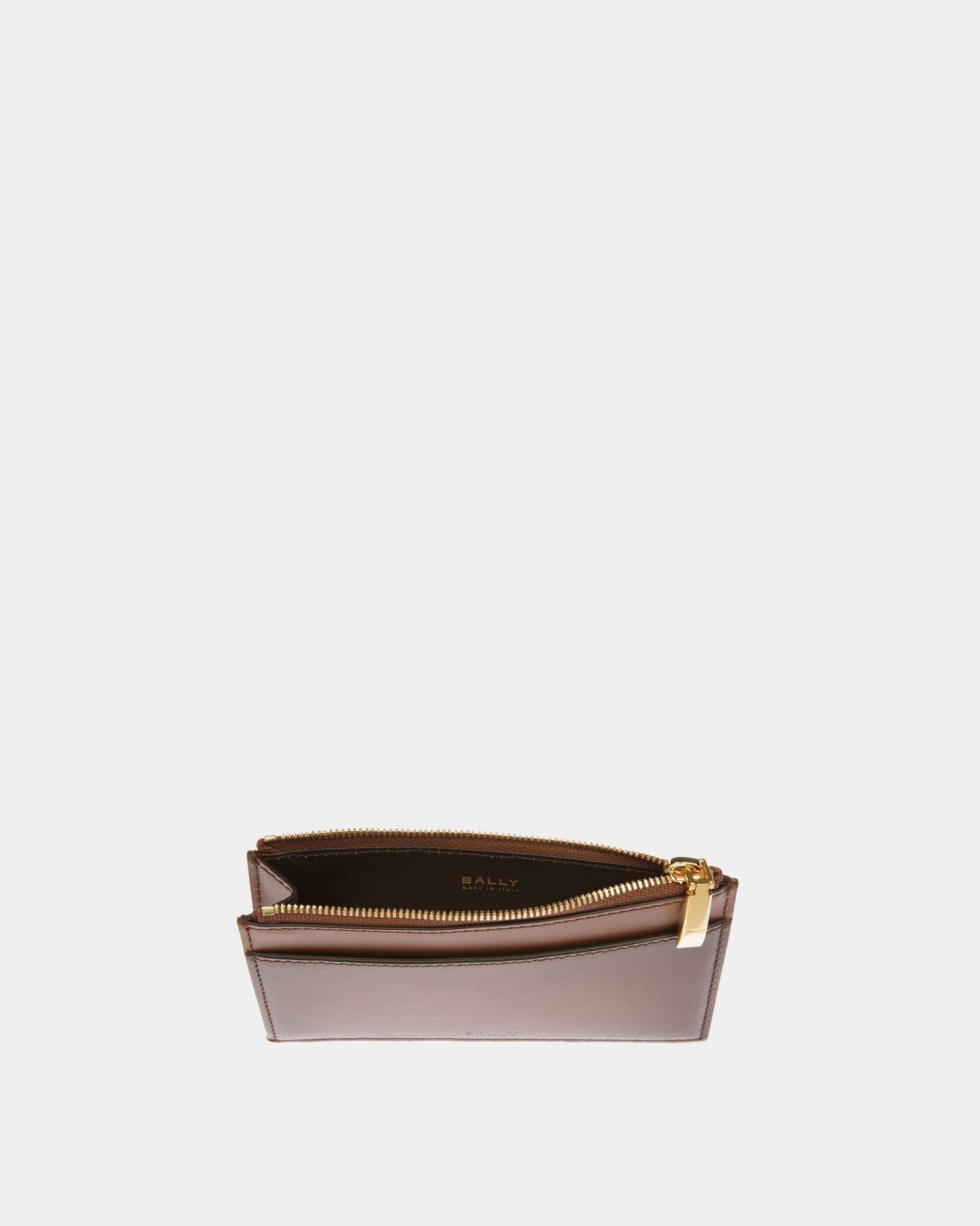 Speciale Card Holder In Brown Leather - Men's - Bally - 03