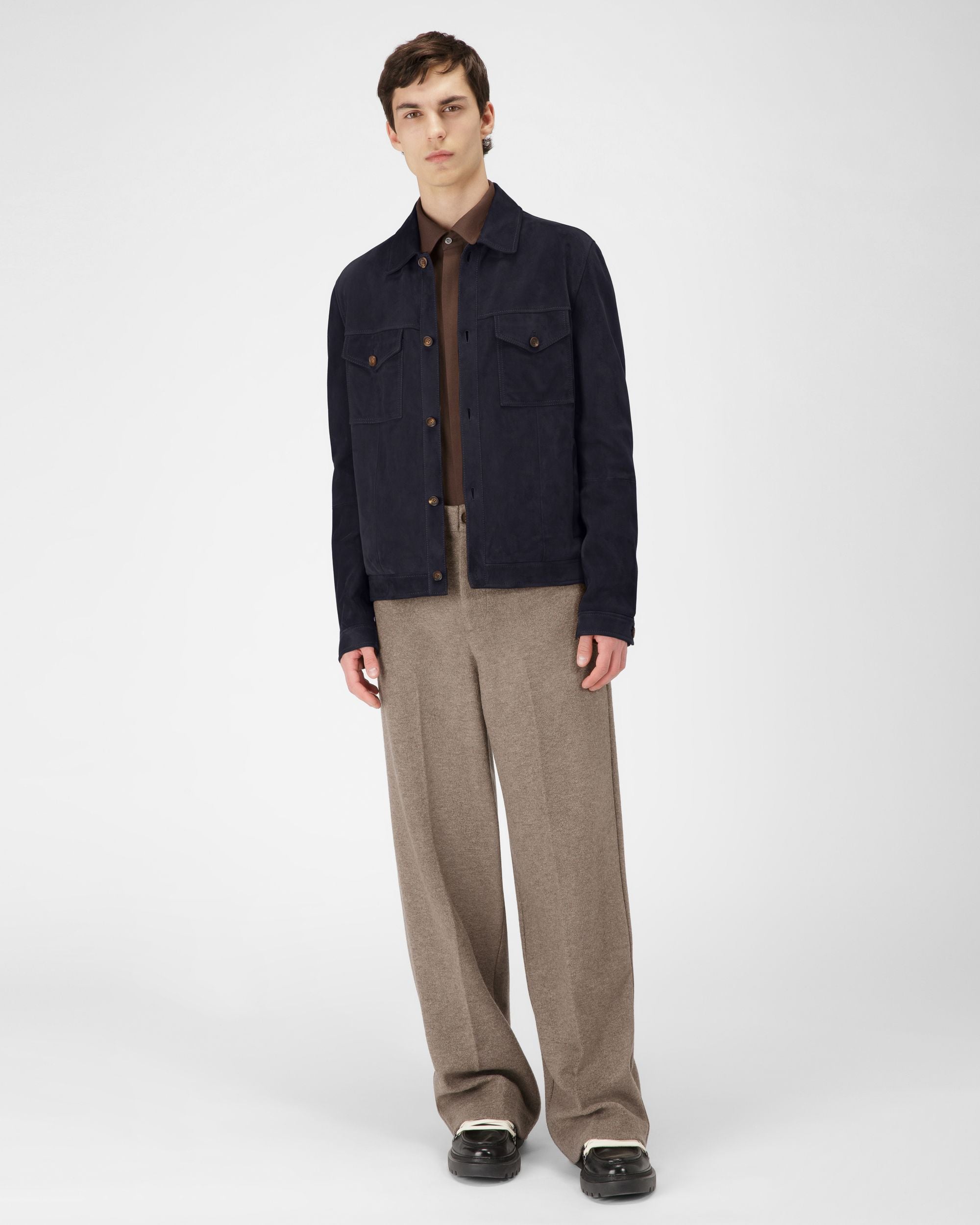Leather Shirt - Men's - Bally - 03