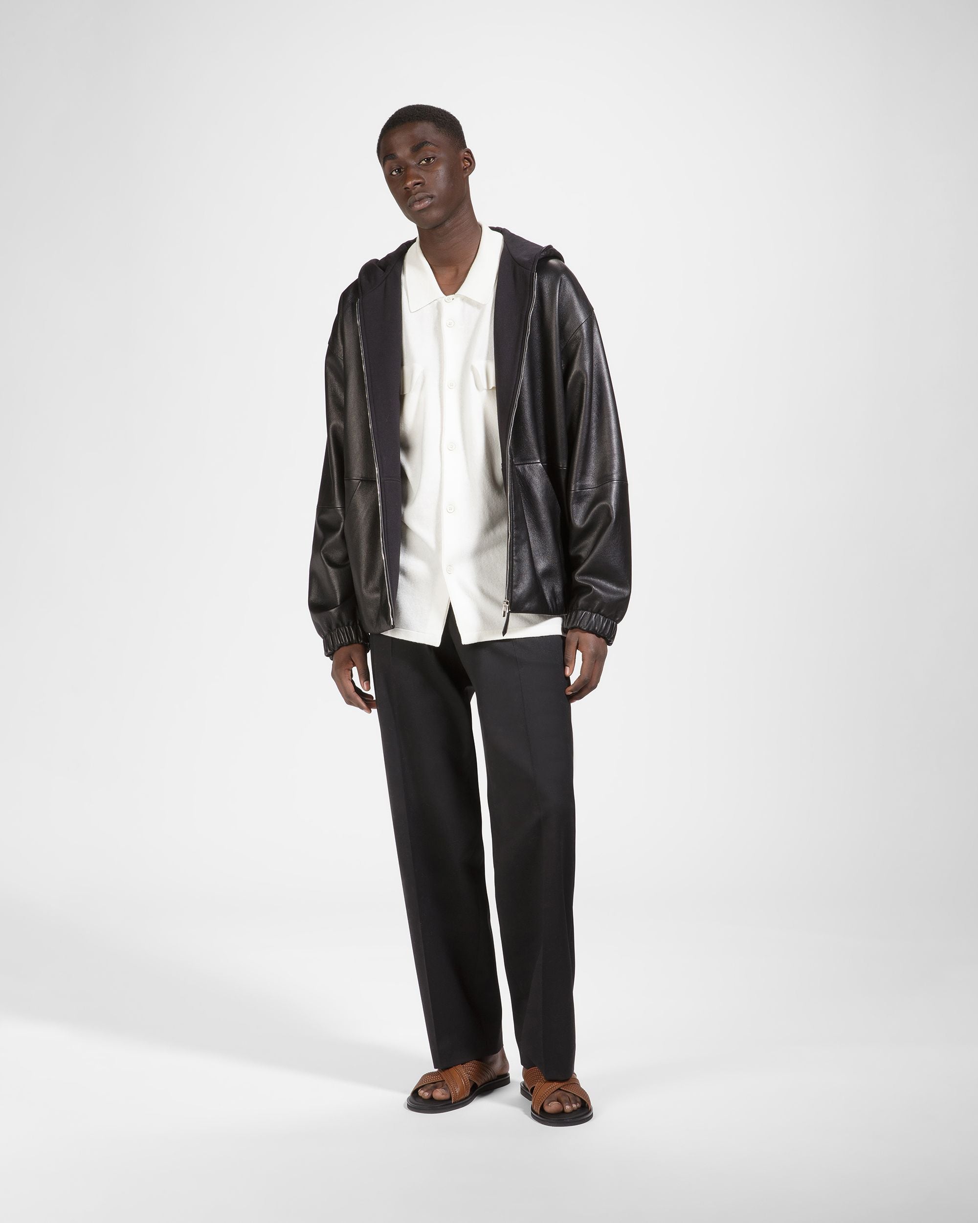 Leather Jacket - Men's - Bally - 04