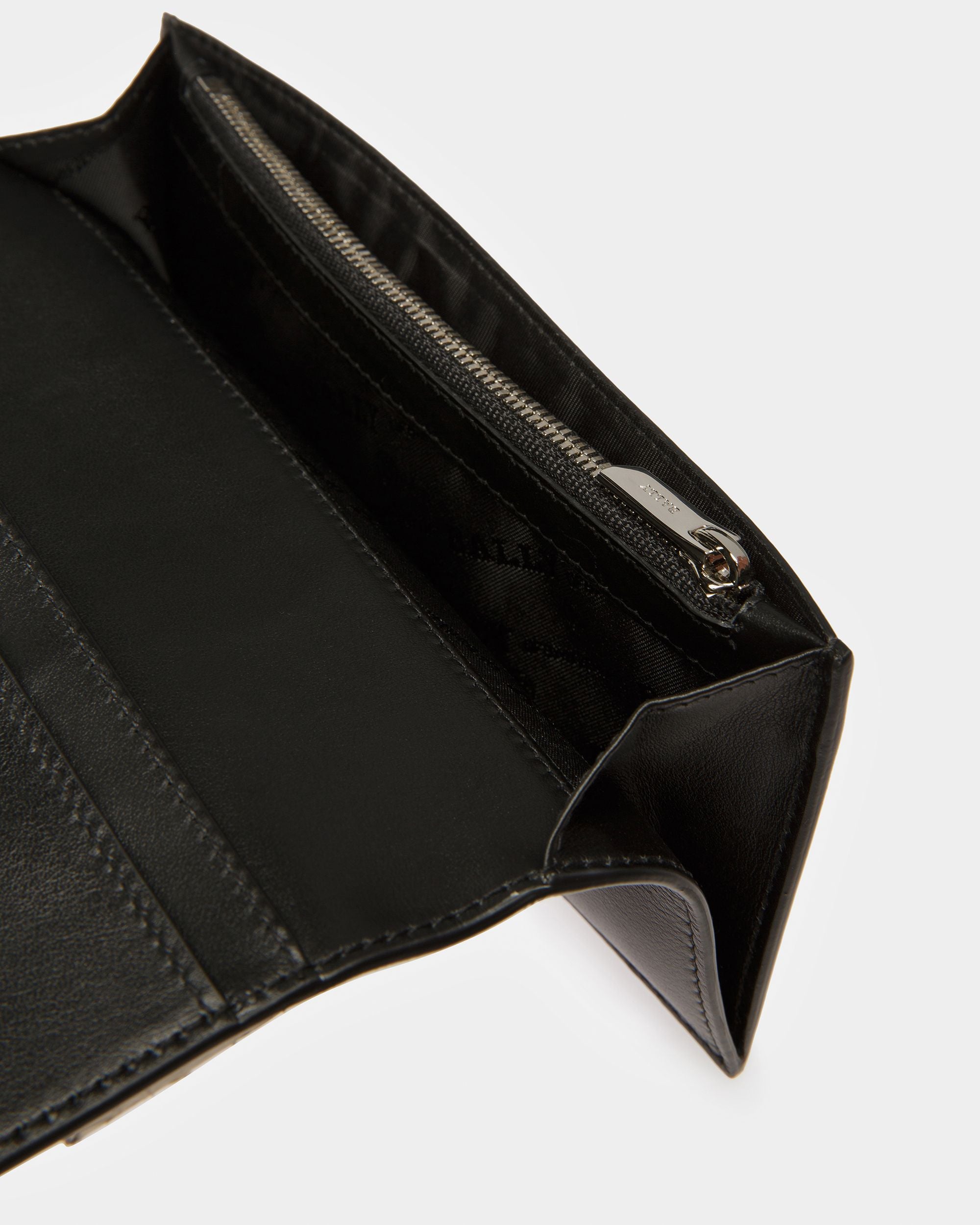 Bhod Continental Wallet In Black & Green - Men's - Bally - 04