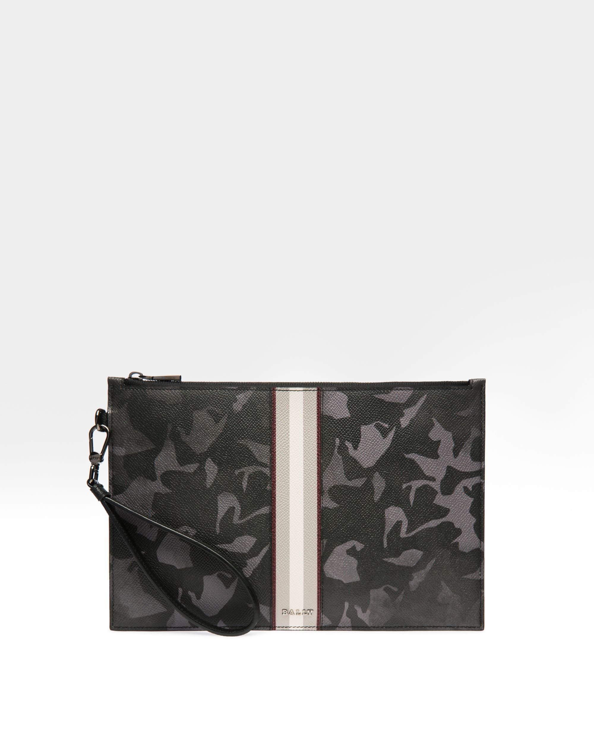 Benery Leather Necessaire In Black - Men's - Bally - 01