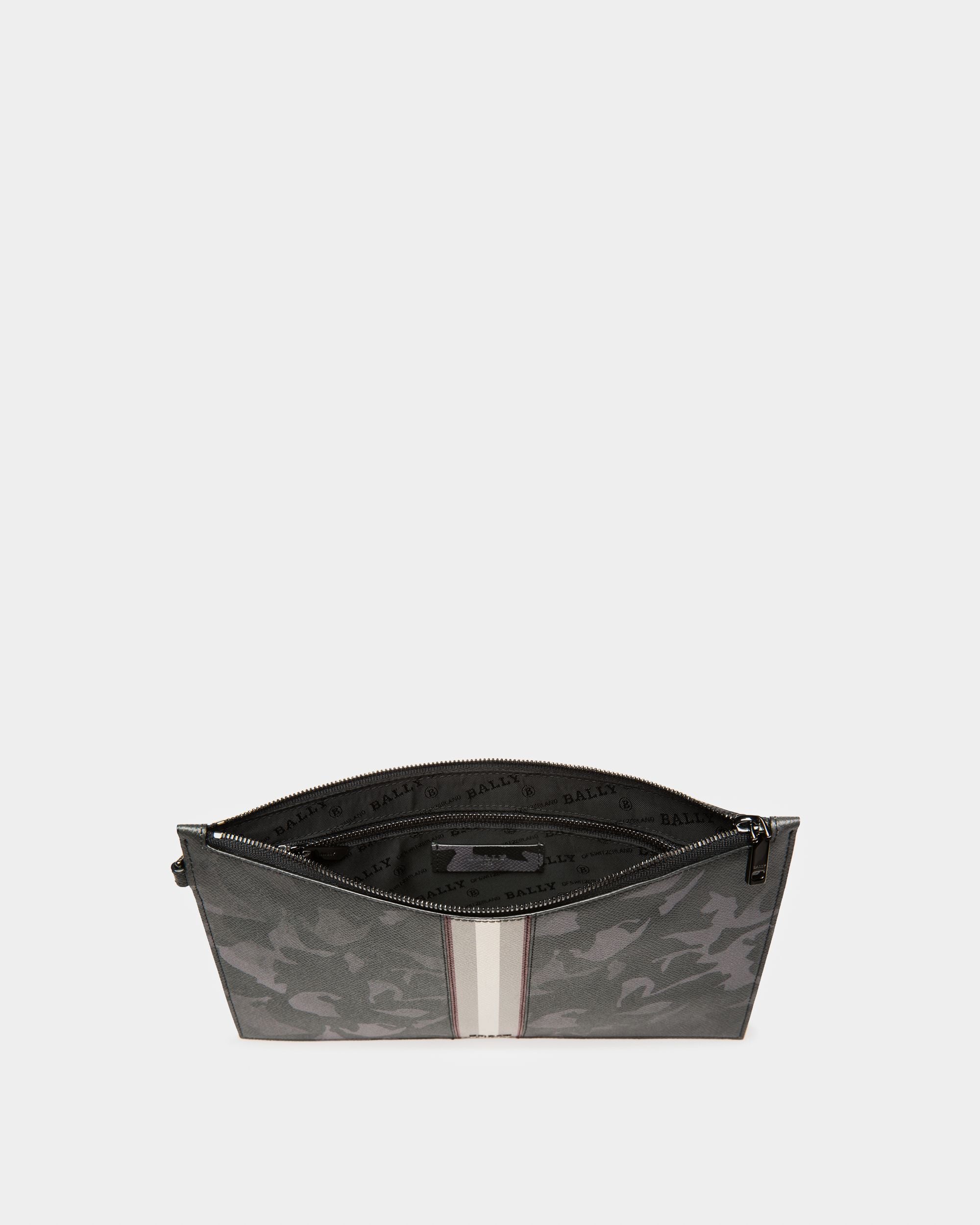 Benery Leather Necessaire In Black - Men's - Bally - 04