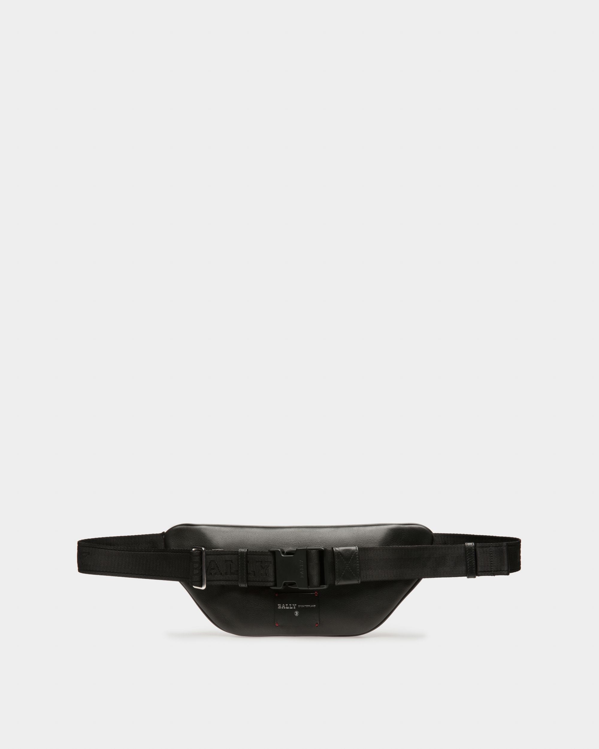 Borris Leather Bum Bag In Black - Men's - Bally - 02