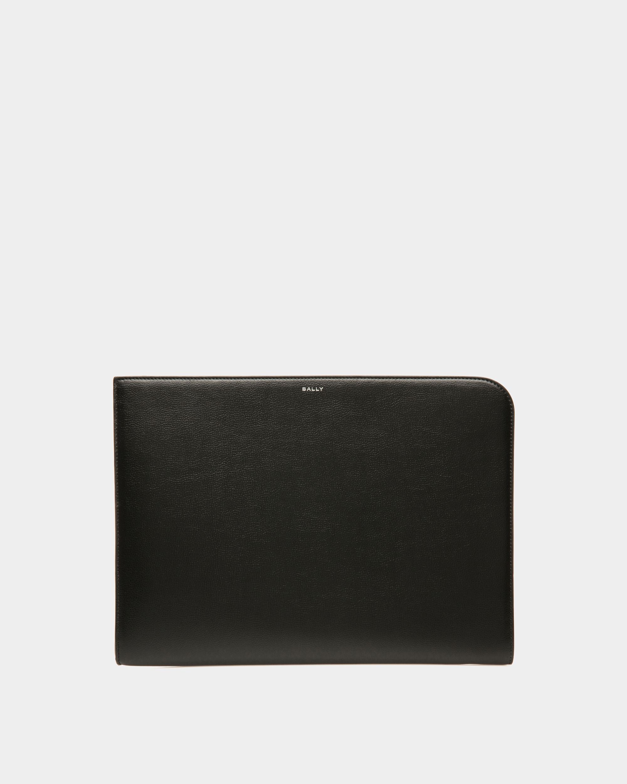 Banque Necessaire In Black Leather - Men's - Bally - 01