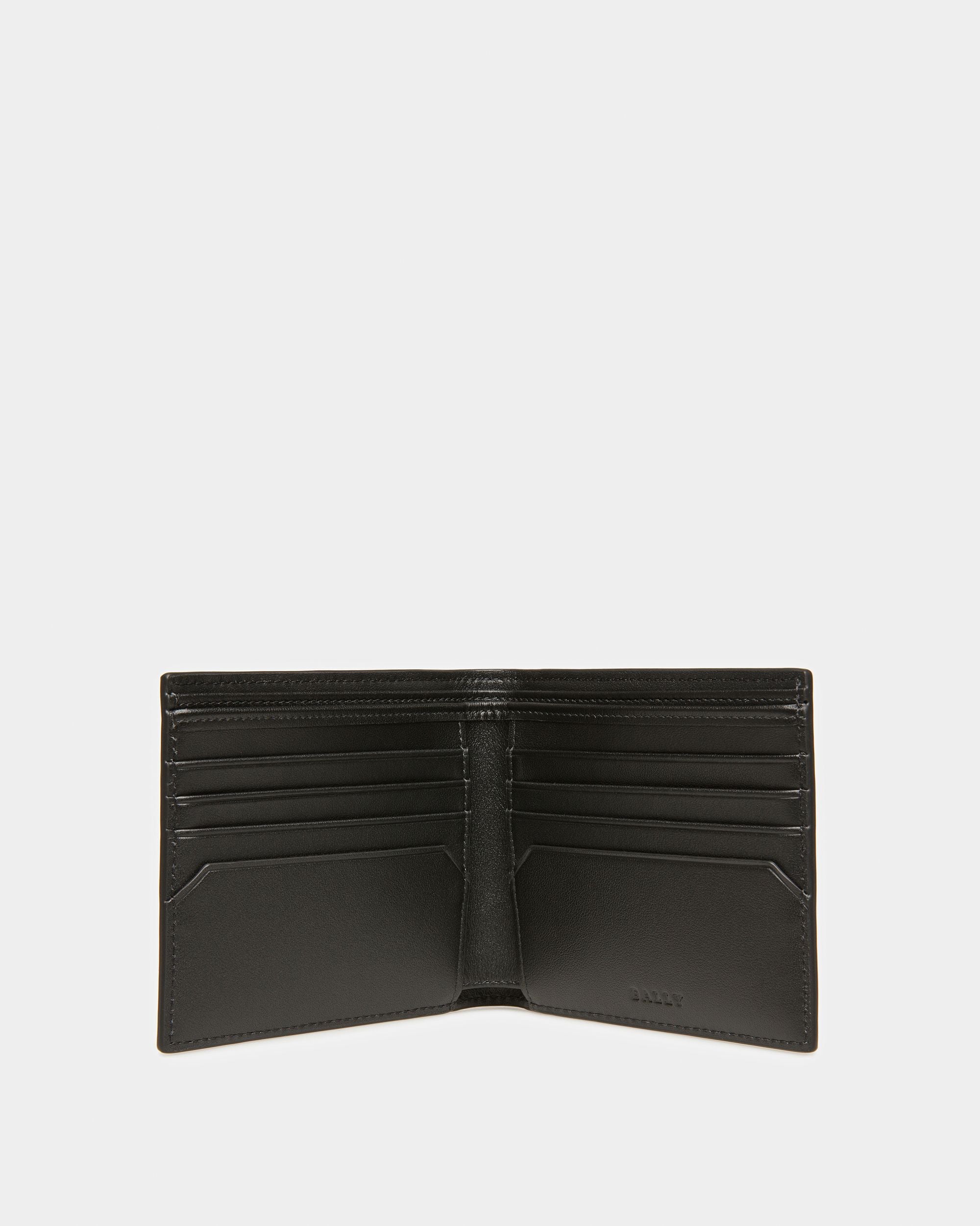 Brasai Leather Wallet In Black - Men's - Bally - 03