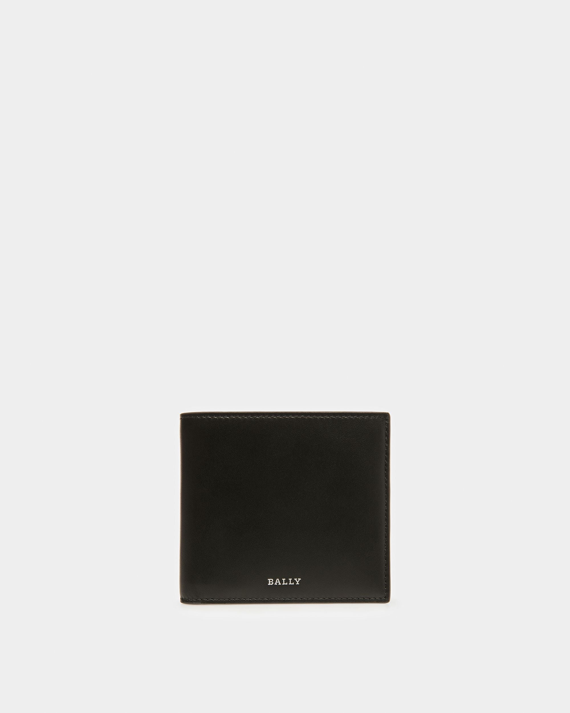 Brasai Leather Wallet In Black - Men's - Bally - 01