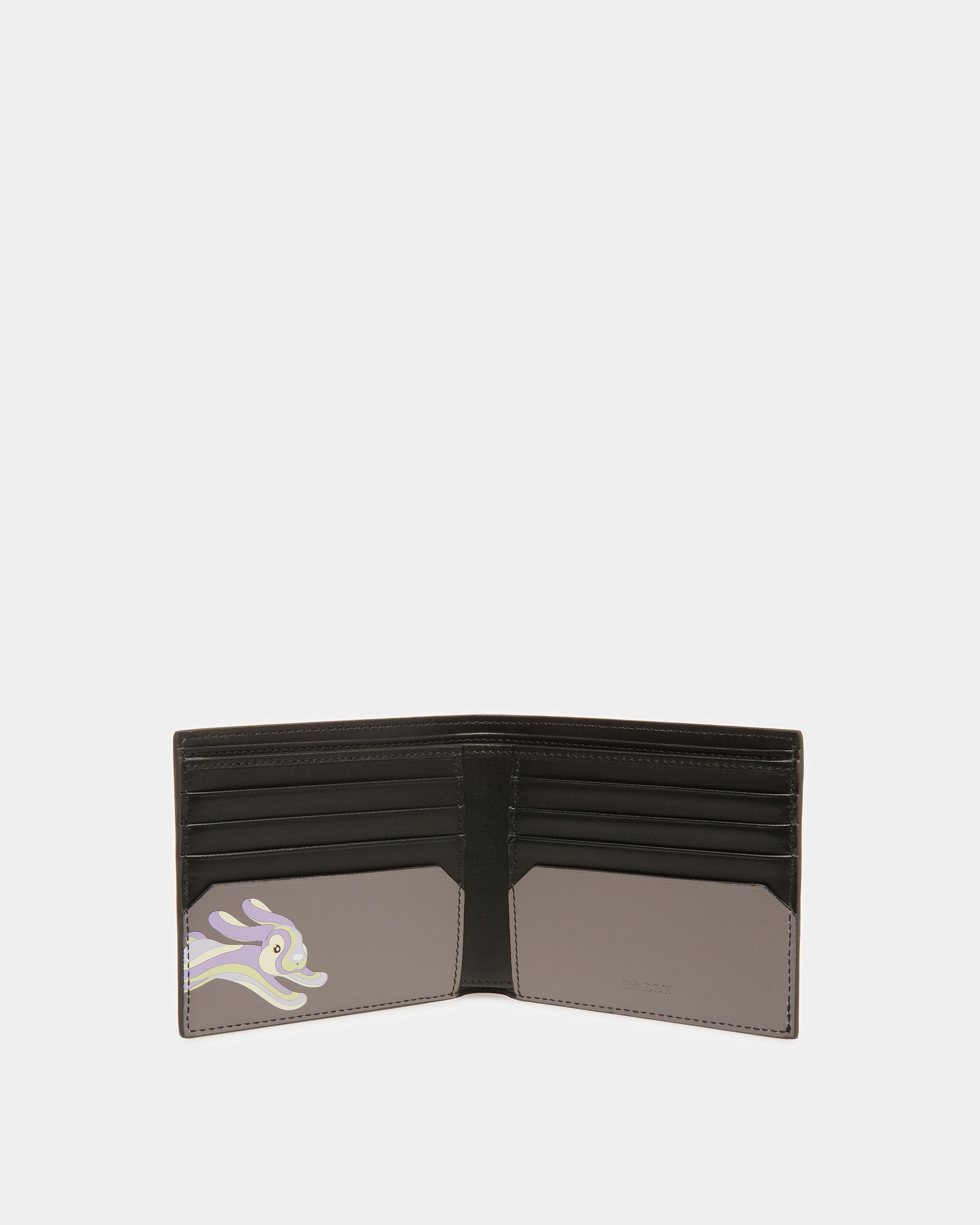 Brasai Leather Wallet In Black - Men's - Bally - 02