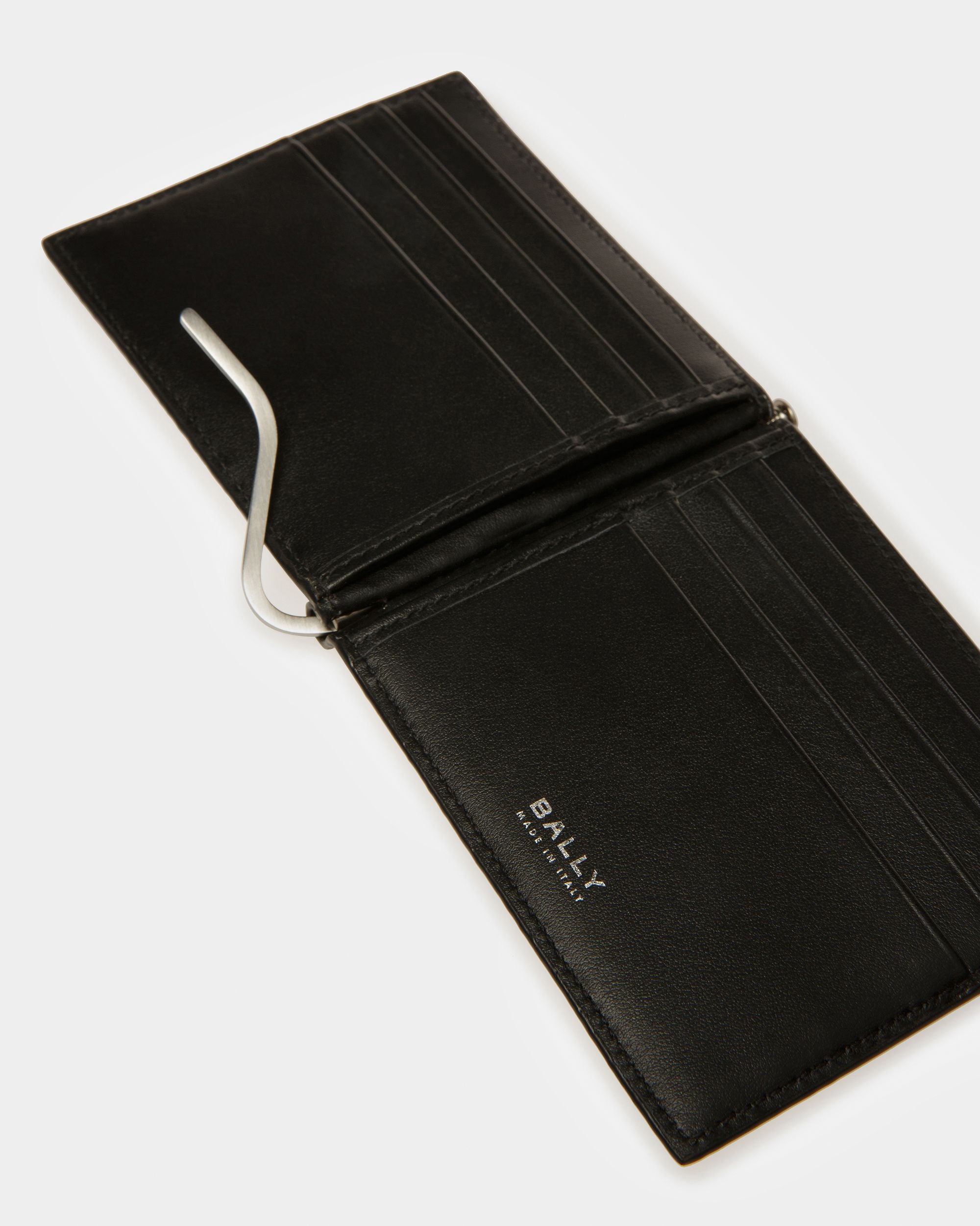 Bifold Clip Wallet In Python Print - Men's - Bally - 04