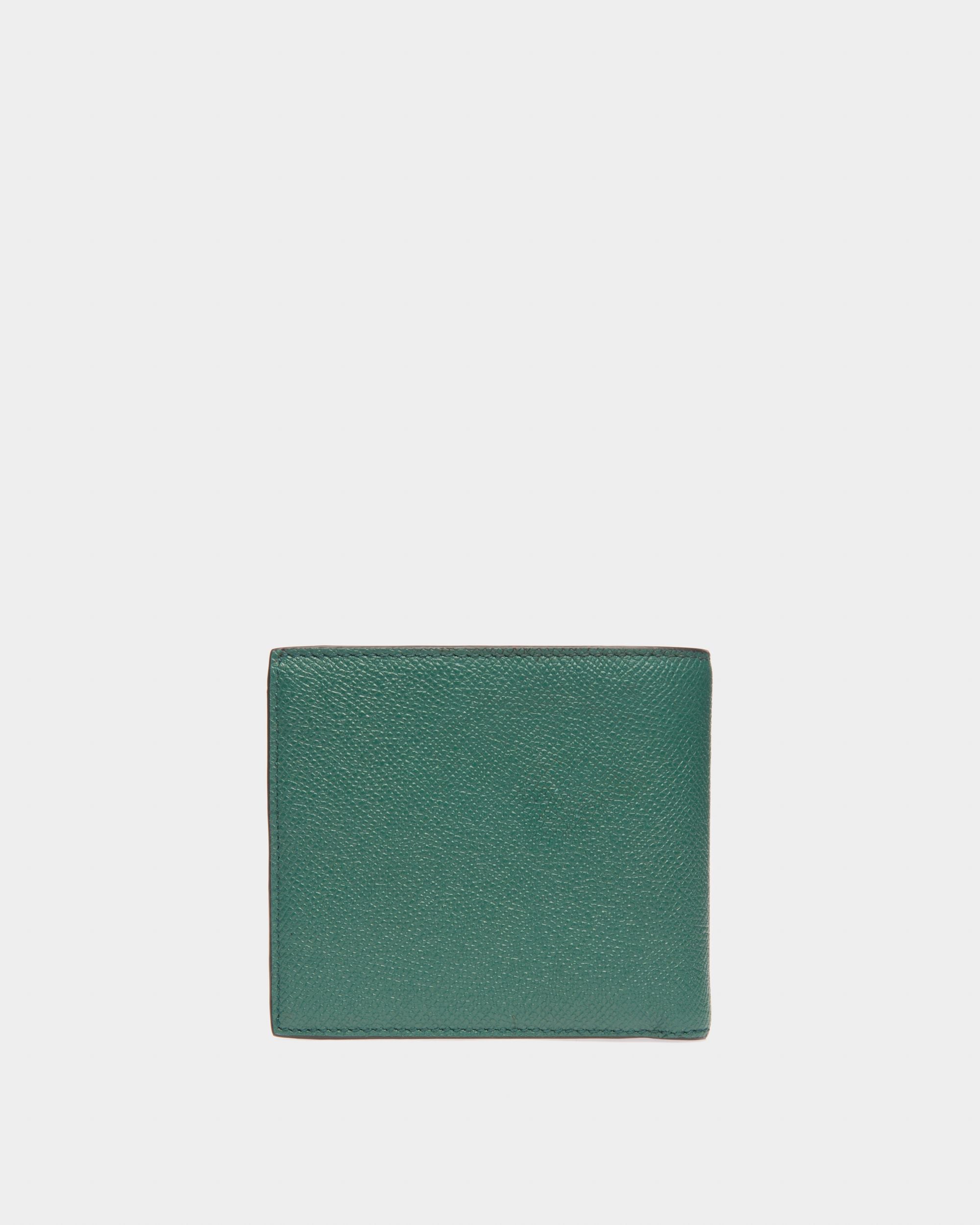 Bollen Leather Wallet In Green - Men's - Bally - 02