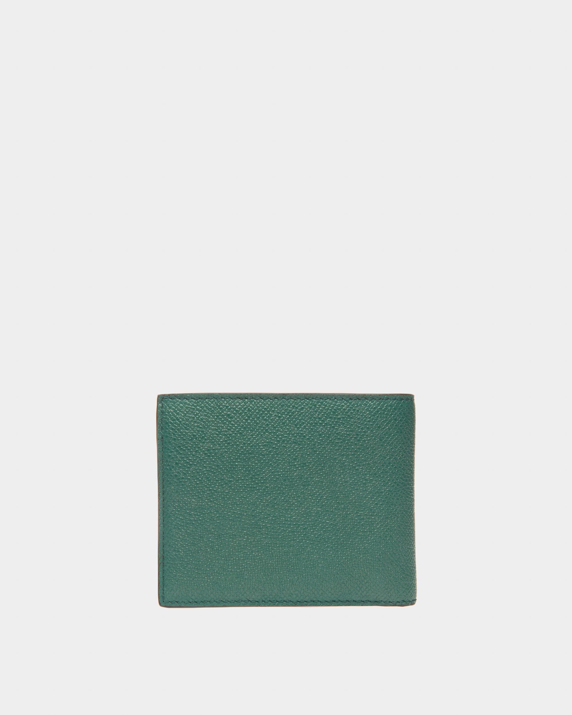 Bollen Leather Wallet In Green - Men's - Bally - 02