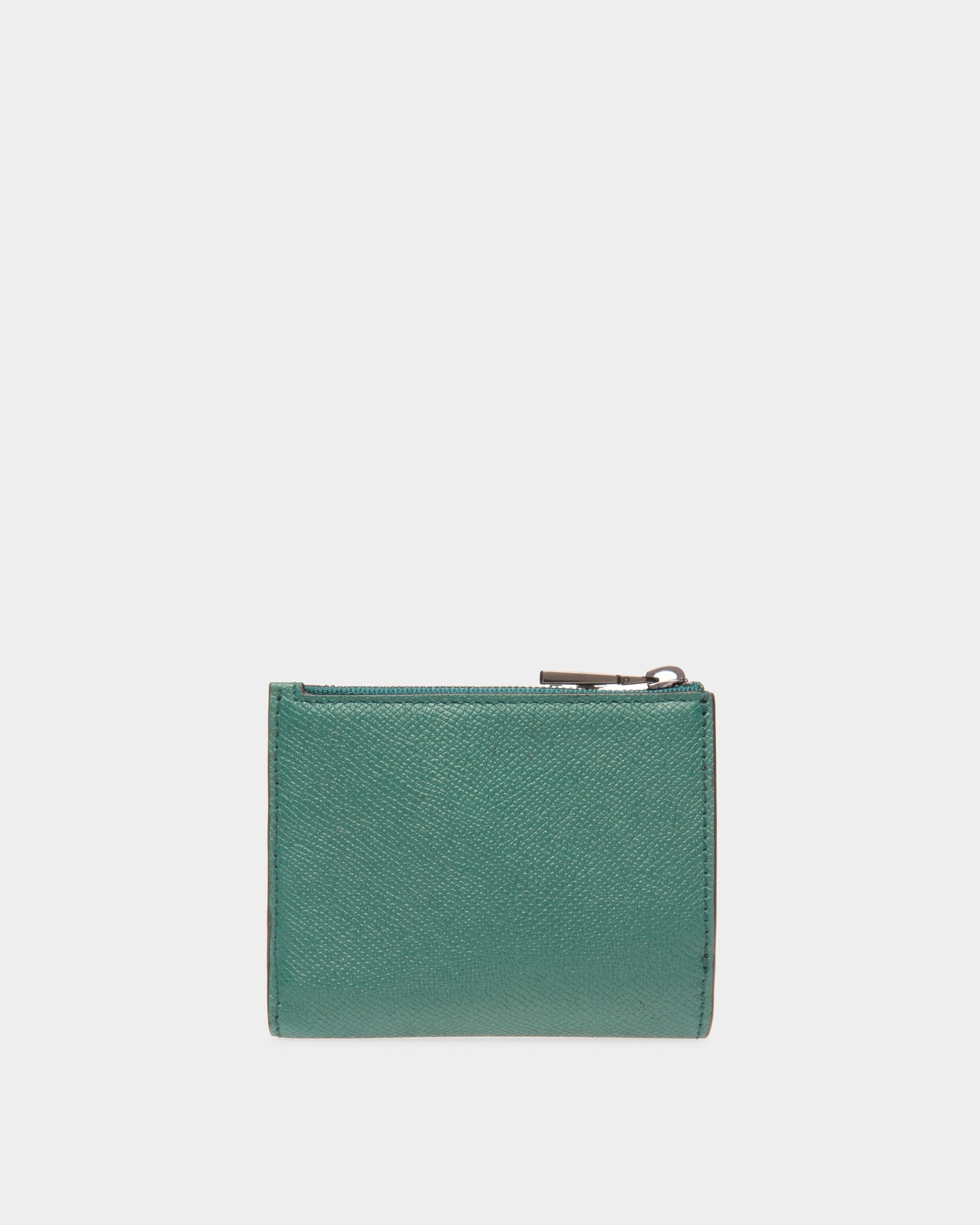 Men s Bunner Leather Wallet In Green Bally