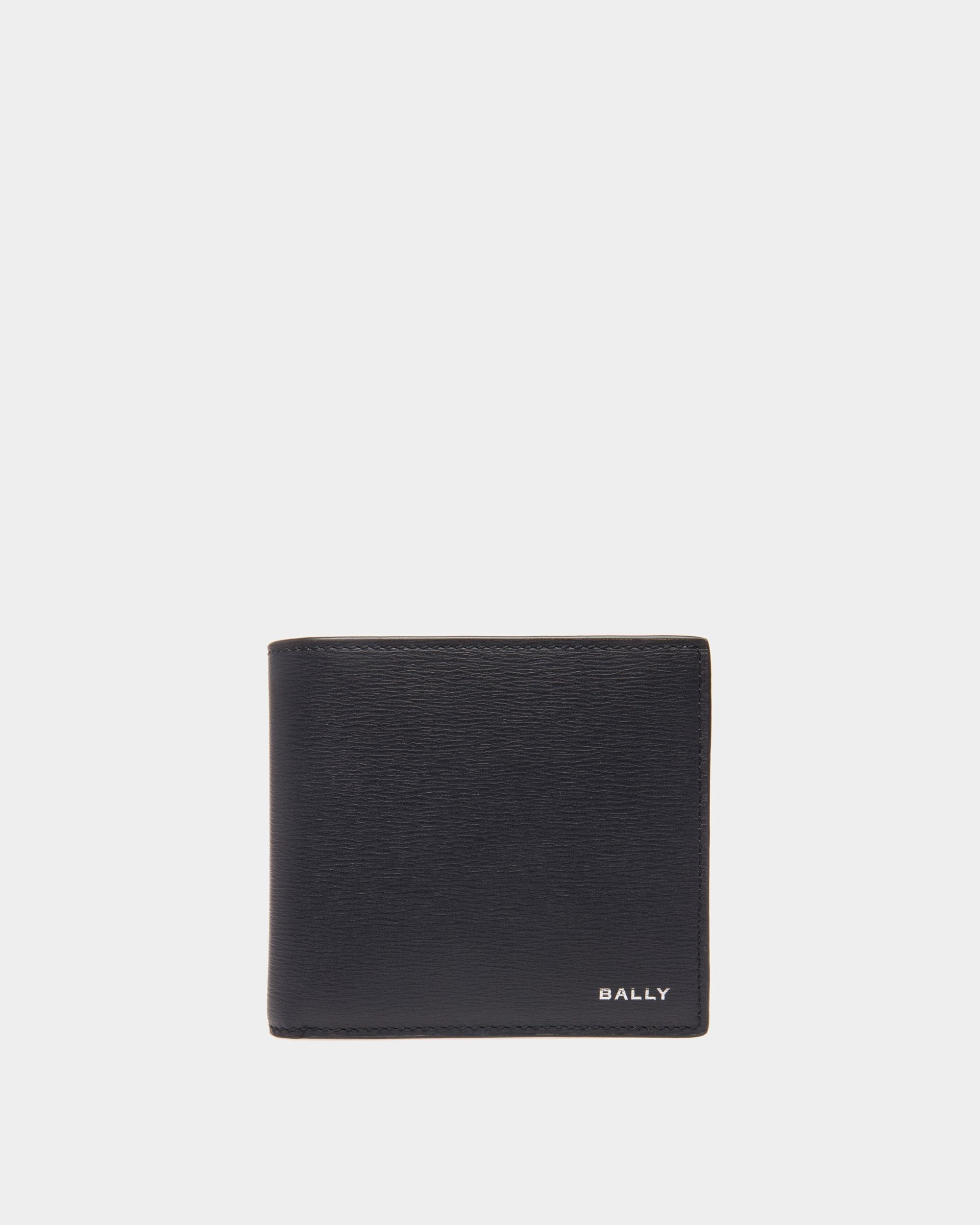 Men s Crossing ID Coin Wallet In Midnight Leather Bally