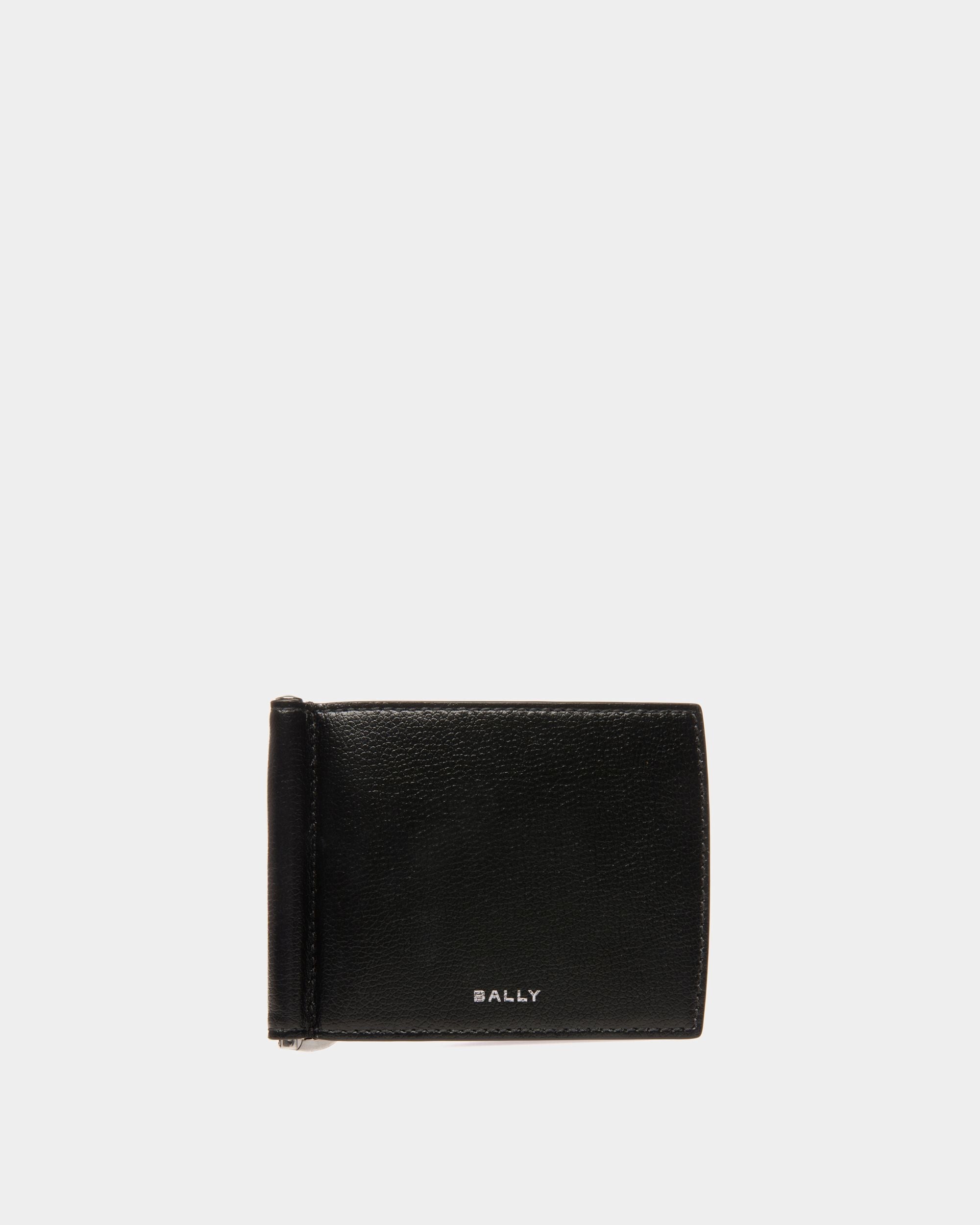 Banque Wallet In Black Leather - Men's - Bally - 01