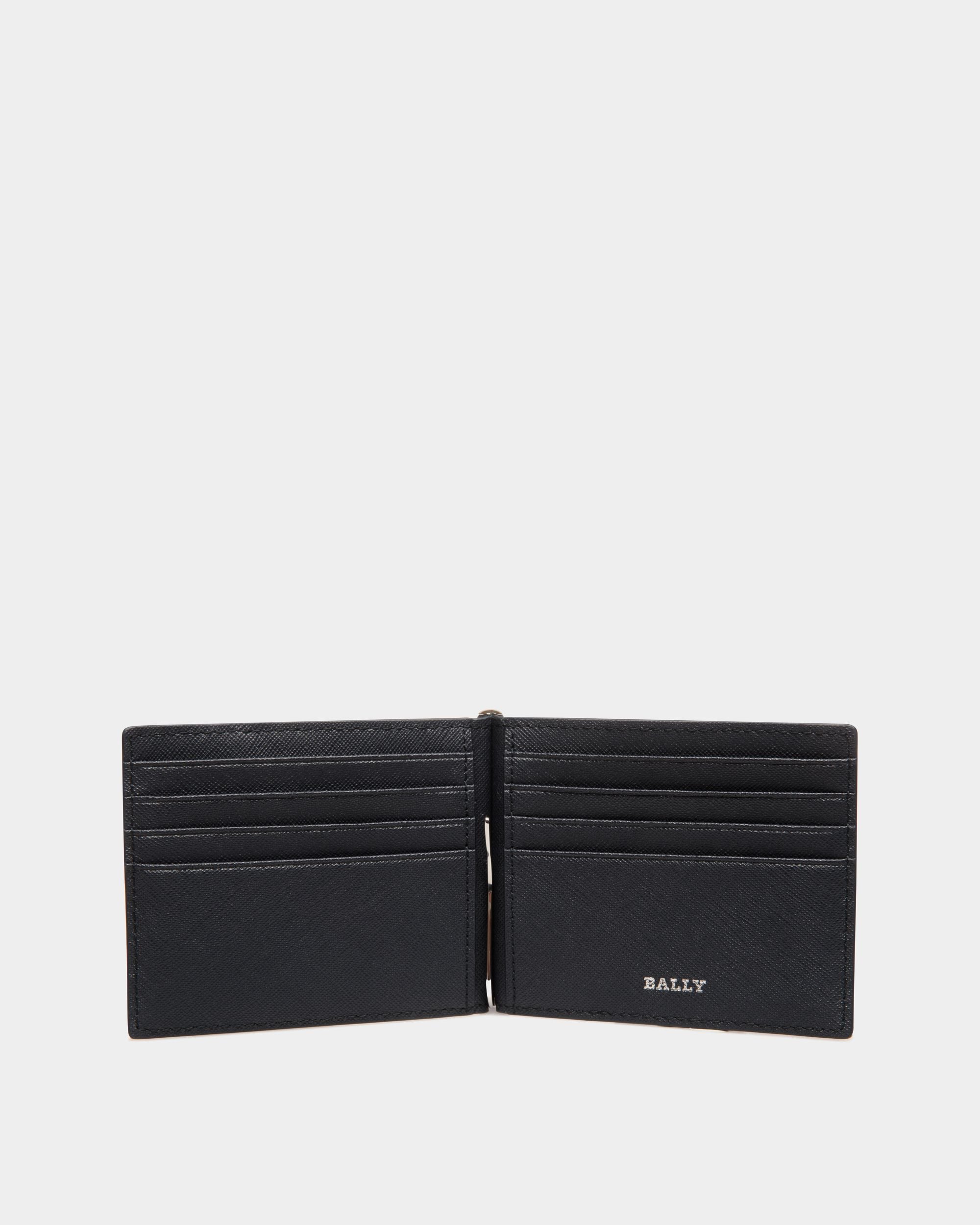 Wallet In Black Bovine Split - Men's - Bally - 03