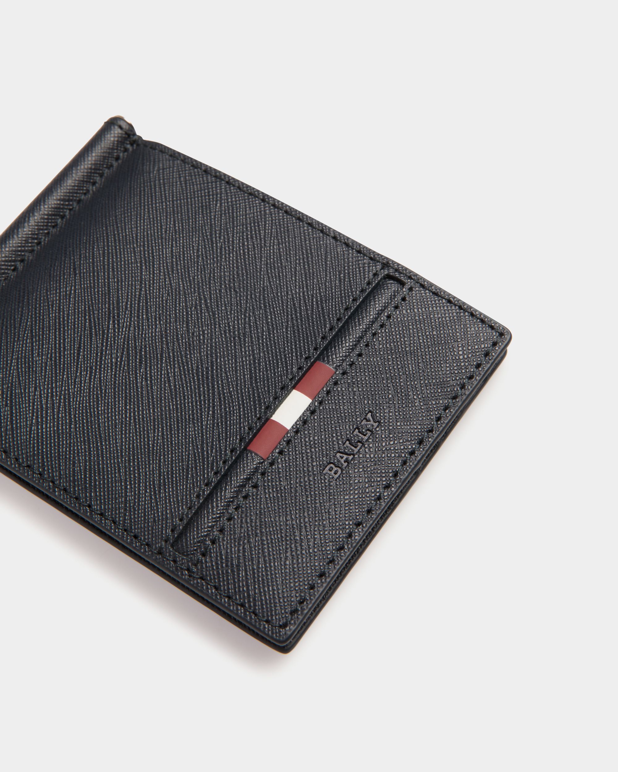 Wallet In Black Bovine Split - Men's - Bally - 04