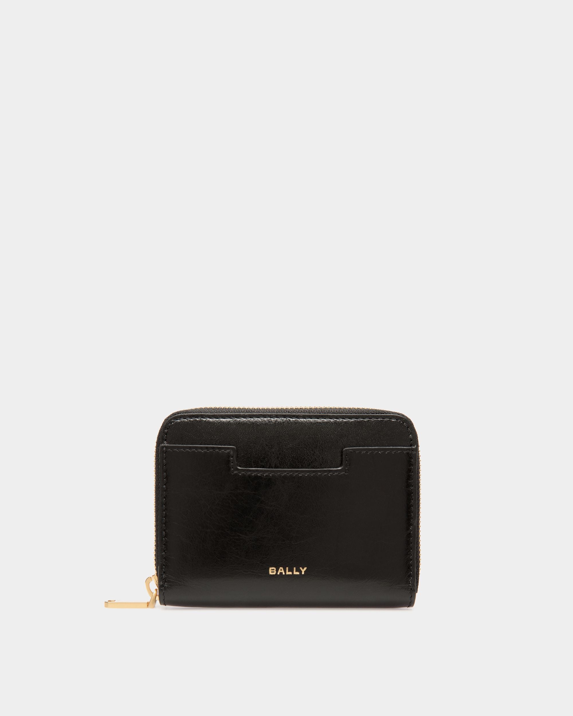 Men s Easy Bally Bifold In Black Leather Bally