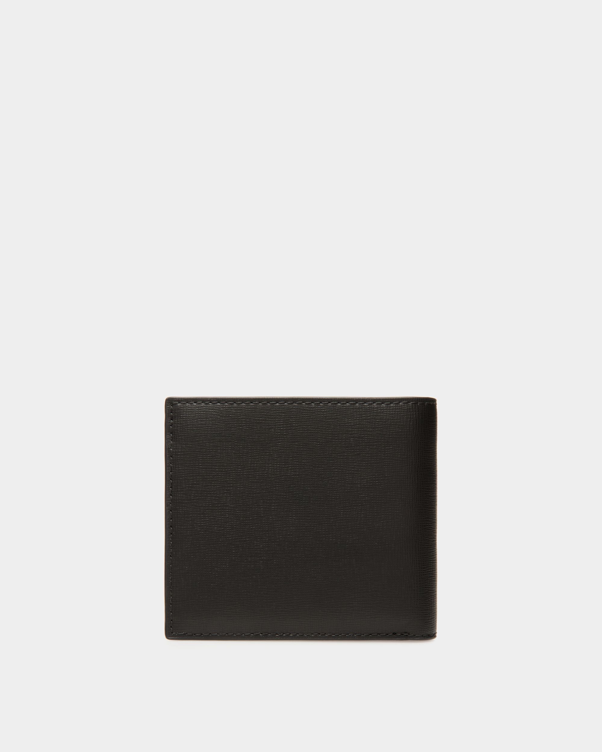Mythos Bifold In Black Recycled Leather - Men's - Bally - 02