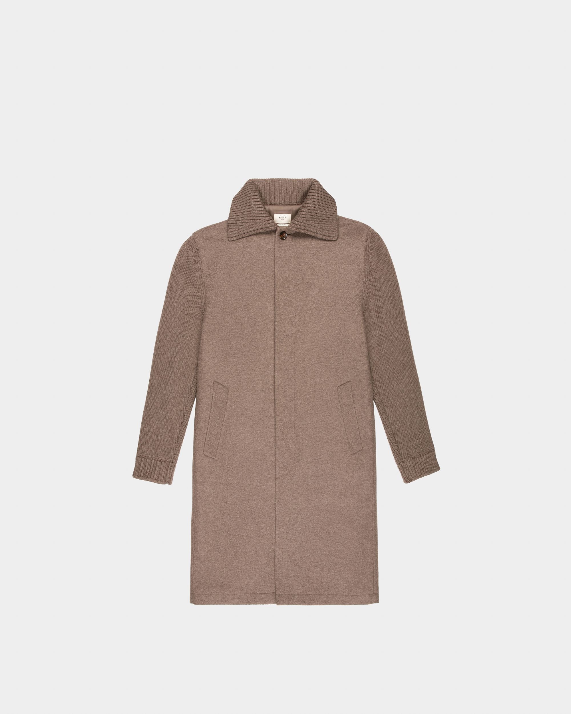 Mixed Material Coat - Men's - Bally - 04