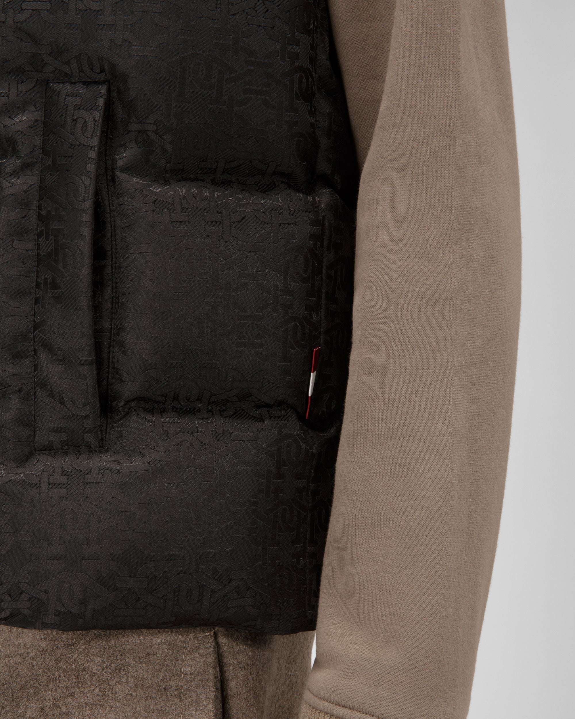 Recycled Polyster Jacket In Black - Men's - Bally - 02