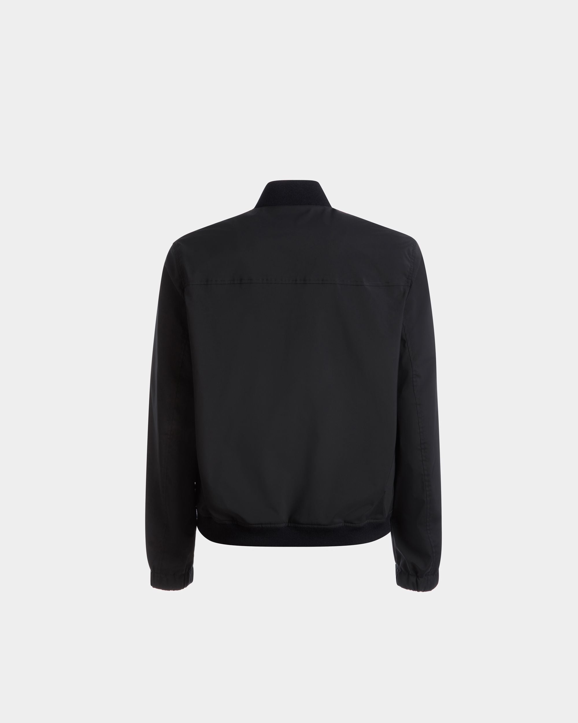 Bomber Jacket In Ink Fabric - Men's - Bally - 07