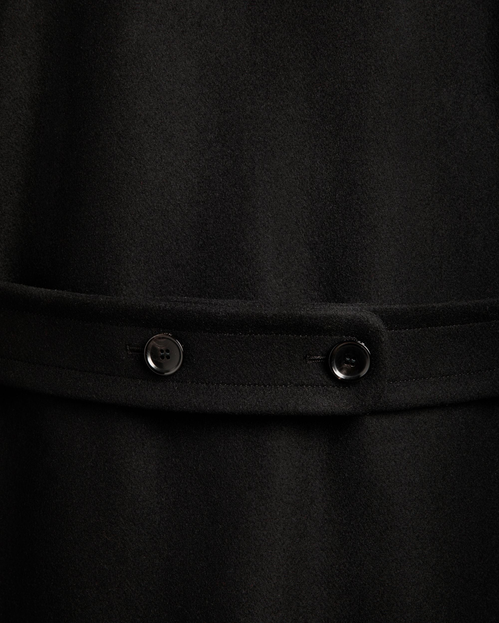 Adrien Brody Travel Collection Peacot In Black Wool Blend - Men's - Bally - 05