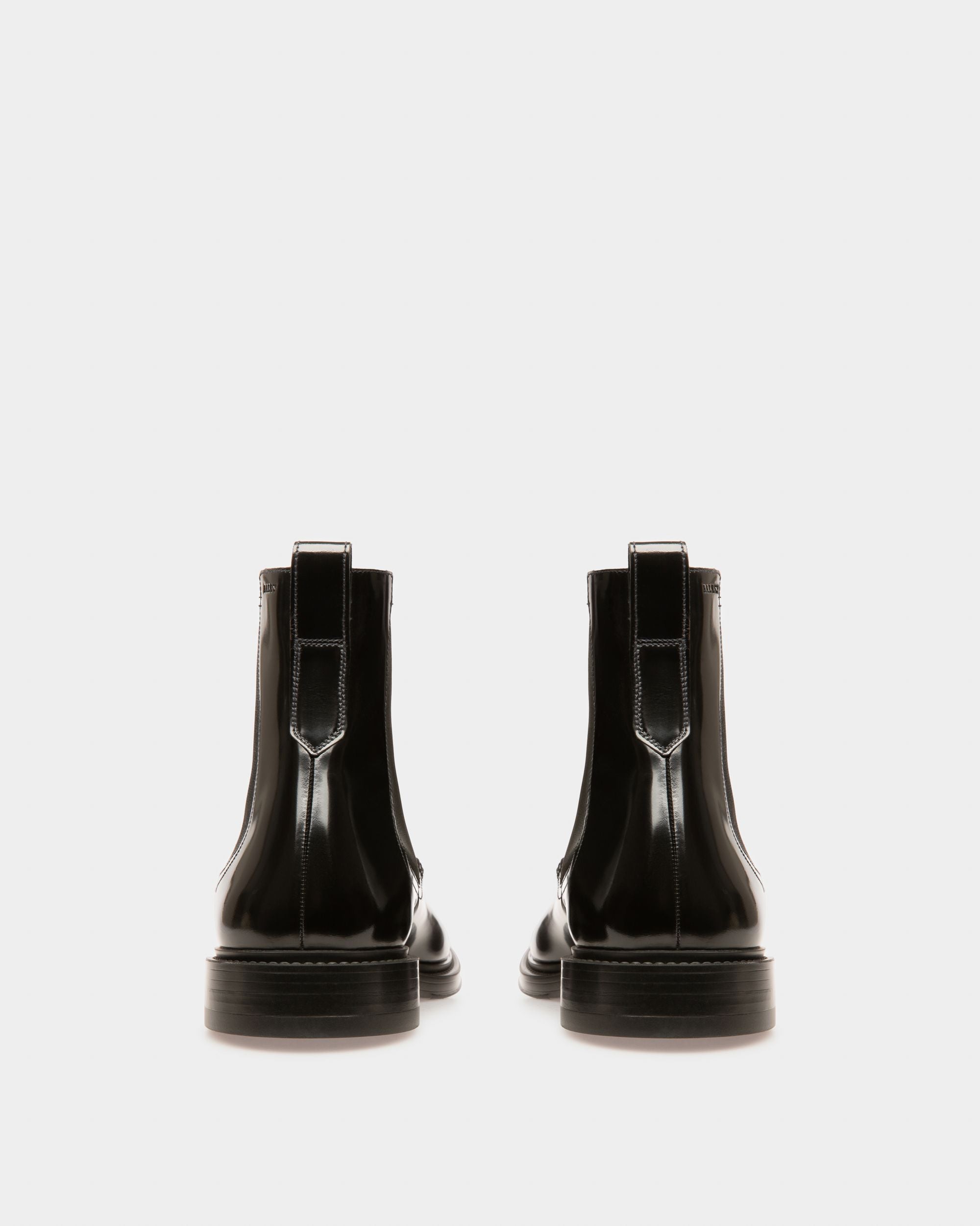 Nidro Leather Boots In Black - Men's - Bally - 05